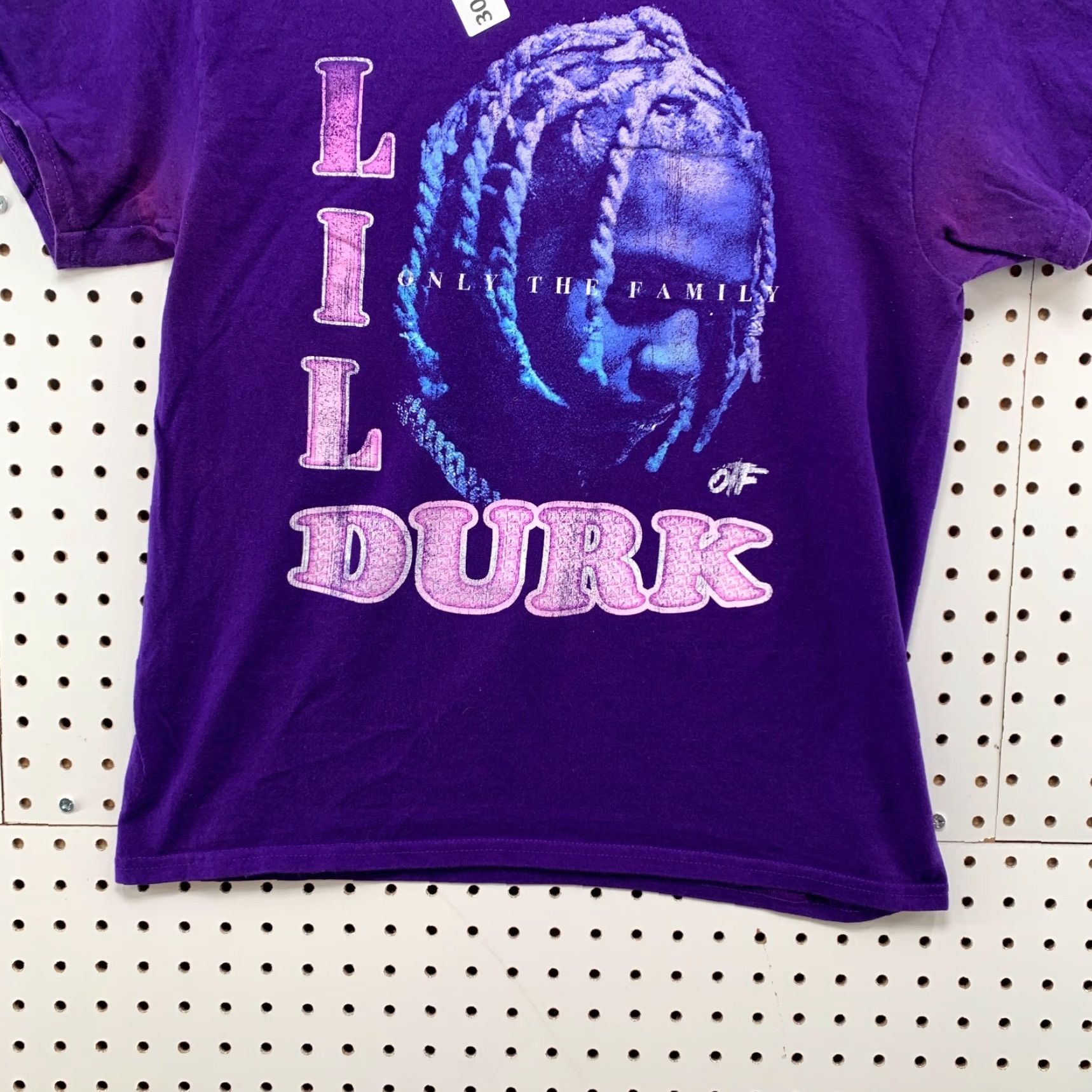 Vintage VINTAGE Lil Durk Shirt Womens M Purple Hip Hop Tee Short Sleeve 18.5x24.5 Mens Size M / US 6-8 / IT 42-44 - 6 Thumbnail