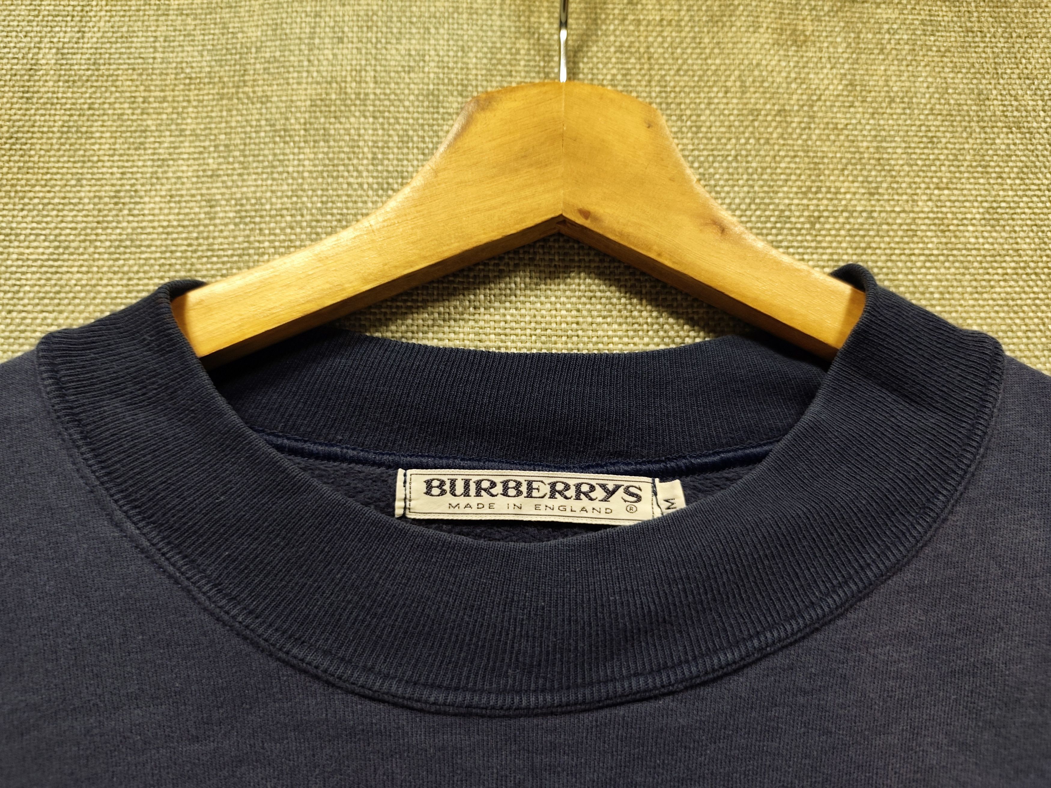 Burberry Vintage 90s sweatshirt Burberrys Sport Size US M / EU 48-50 / 2 - 4 Thumbnail