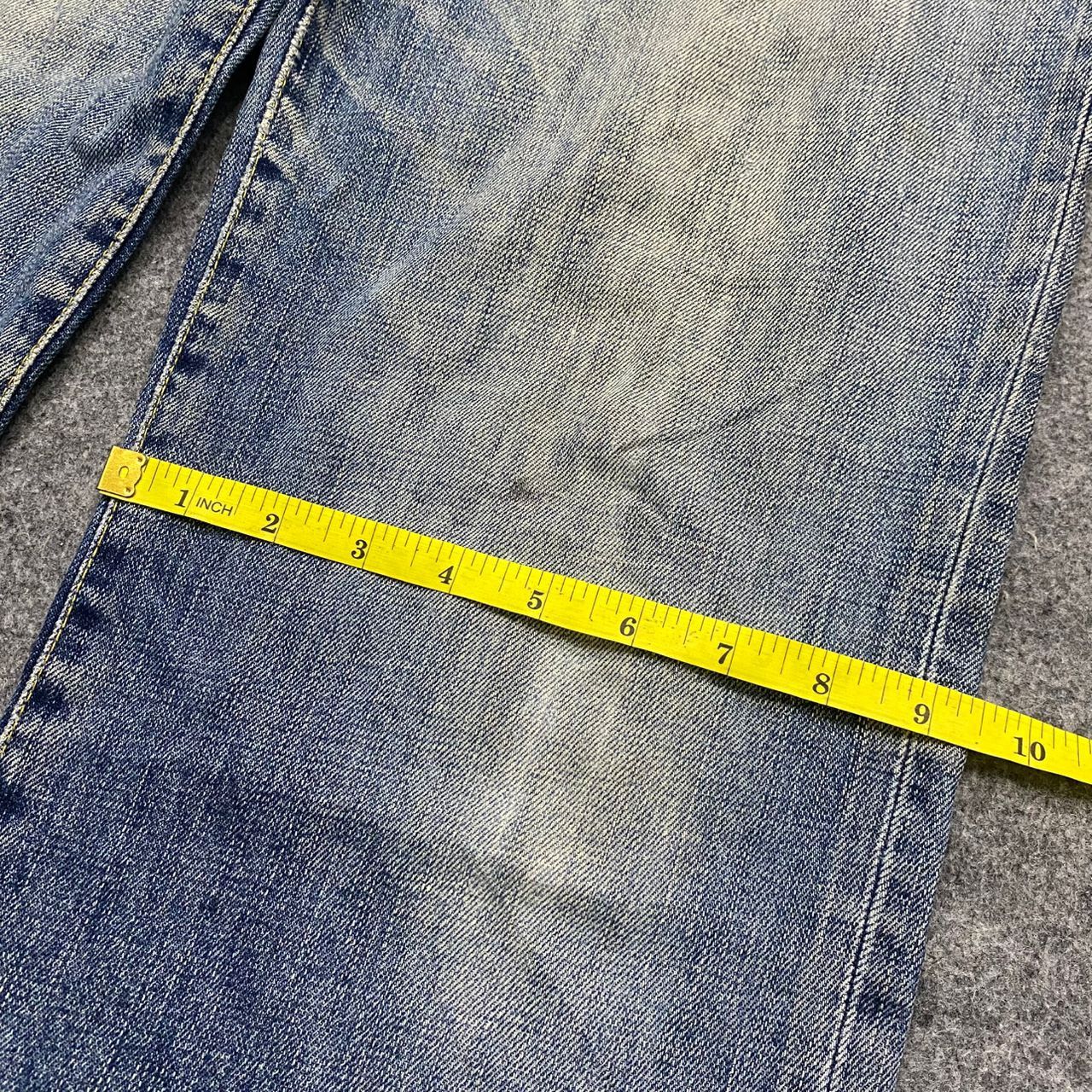 Japanese Brand 💥Best Offer💥Vintage Uniqlo Distressed Denim Size US 34 / EU 50 - 7 Thumbnail