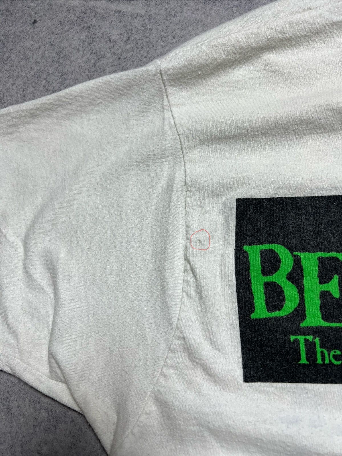 Vintage Vintage BeetleJuice 1988 Boo! Who? Faded Distressed T Shirt Size US M / EU 48-50 / 2 - 12 Thumbnail