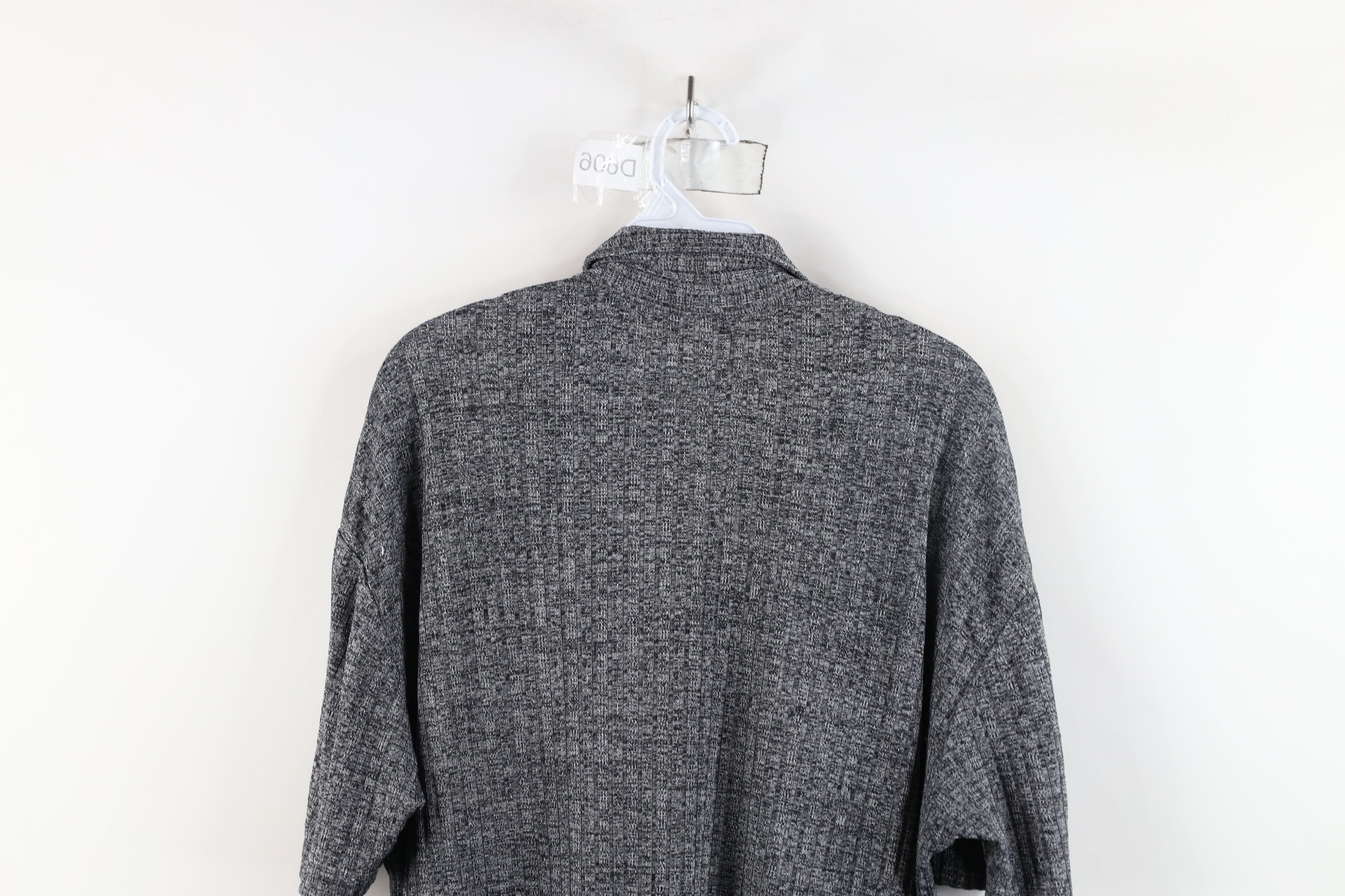 Vintage Vintage 90s Streetwear Knit Dance Rave Half Zip Polo USA Size US XL / EU 56 / 4 - 9 Thumbnail