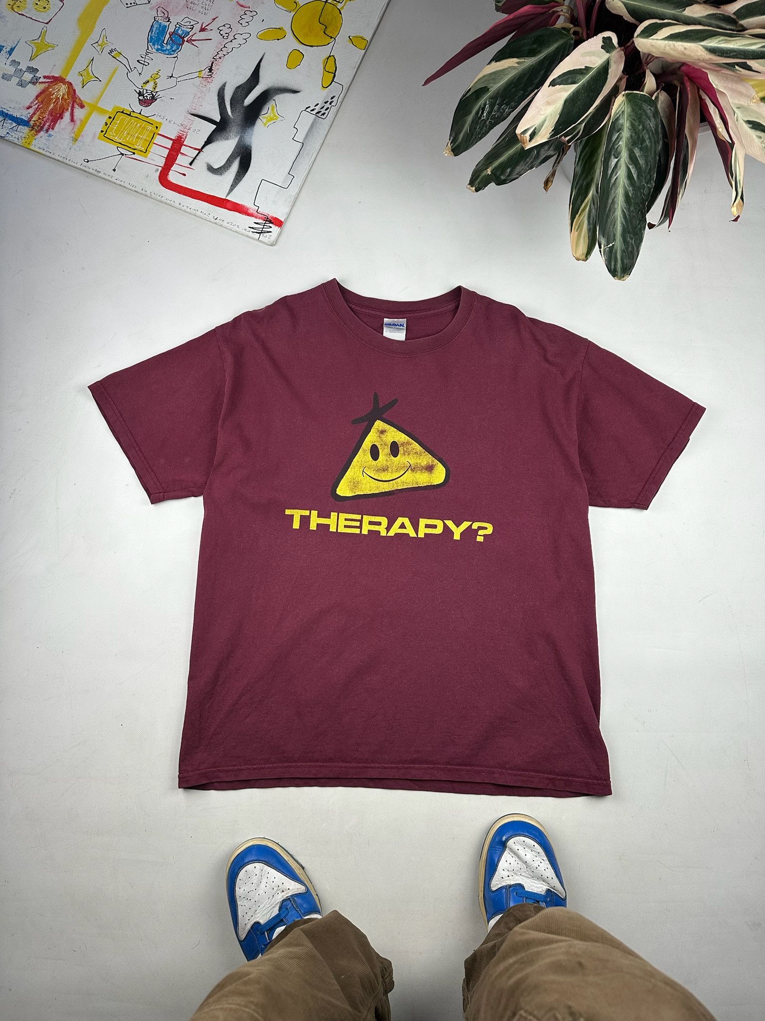 Band Tees Vintage Therapy? (Siouxsie and the Banshees Joy Division) Size US L / EU 52-54 / 3 - 2 Thumbnail