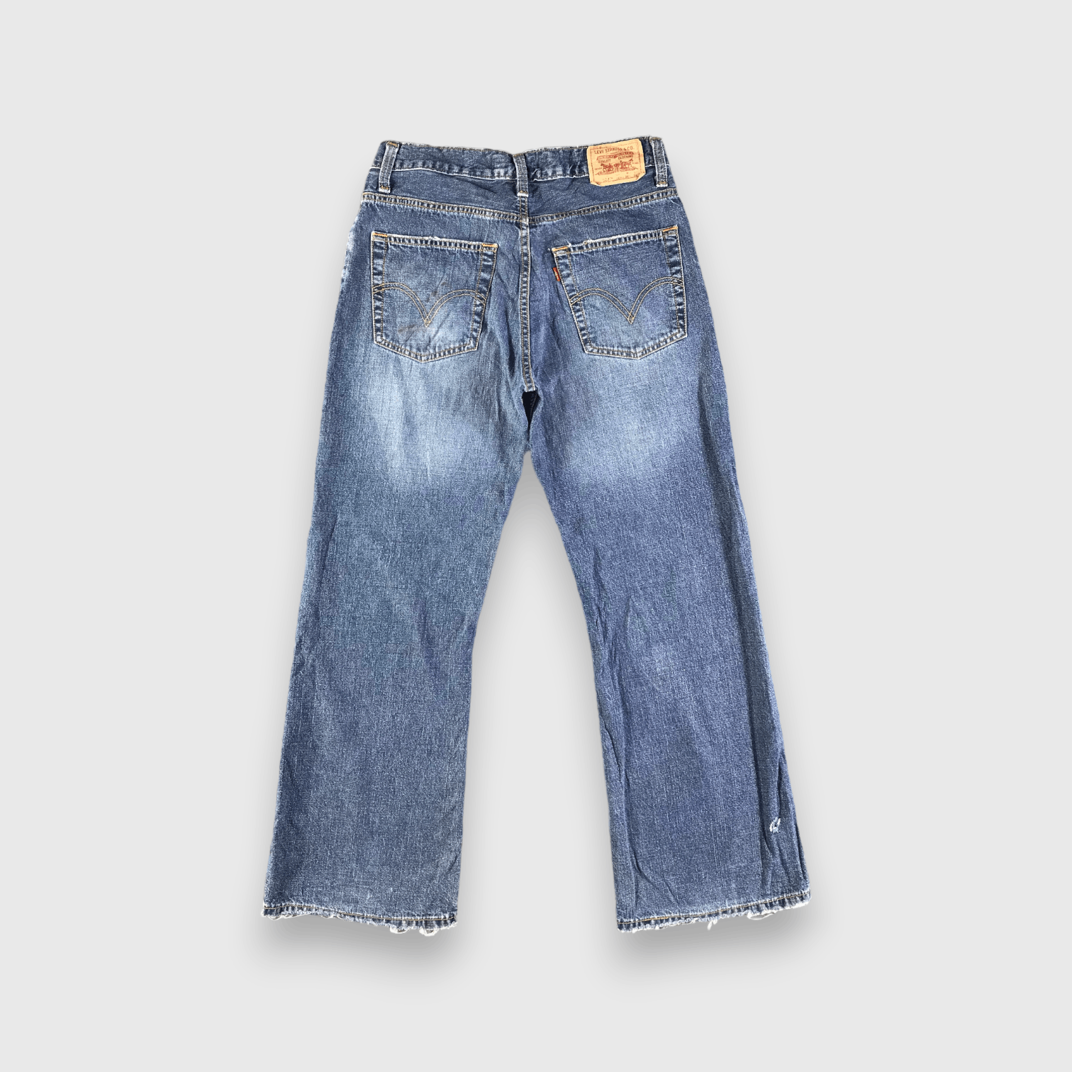 Levi's Vintage Blue Wash Levis 527 Jeans-J4128 Size 30" / US 8 / IT 44 - 2 Thumbnail