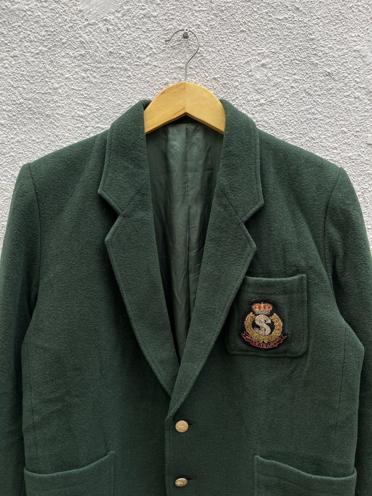 Issey Miyake 80’s Vintage Issey Miyake Sport IS Team Wool Blazer Size 44R - 3 Thumbnail