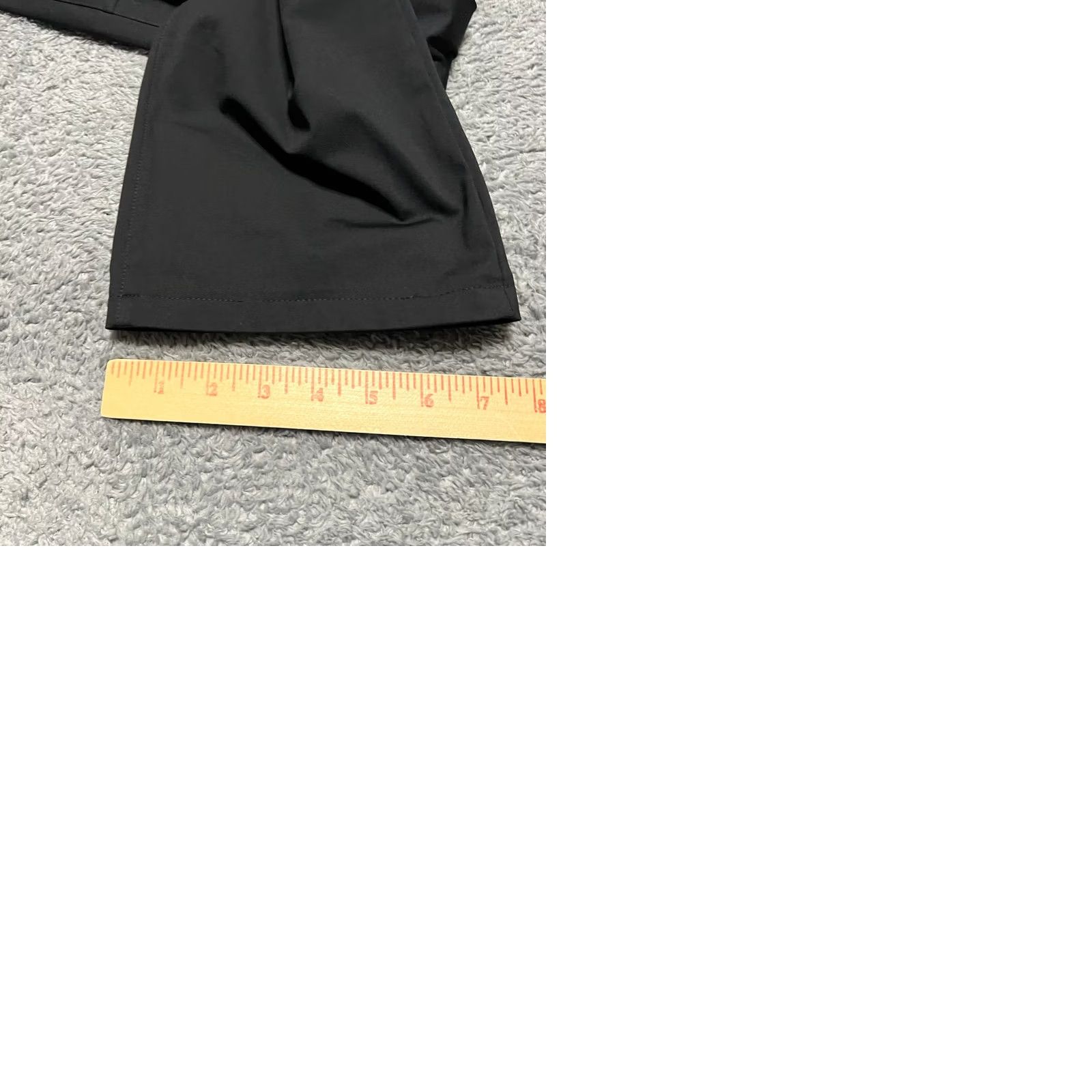 Rhone Rhone Commuter Pants Mens 36 x31 Black Performance Stretch Chino COM-171 Mens Regular 36 Black Chino 31 Inseam Size US 36 / EU 52 - 9 Thumbnail