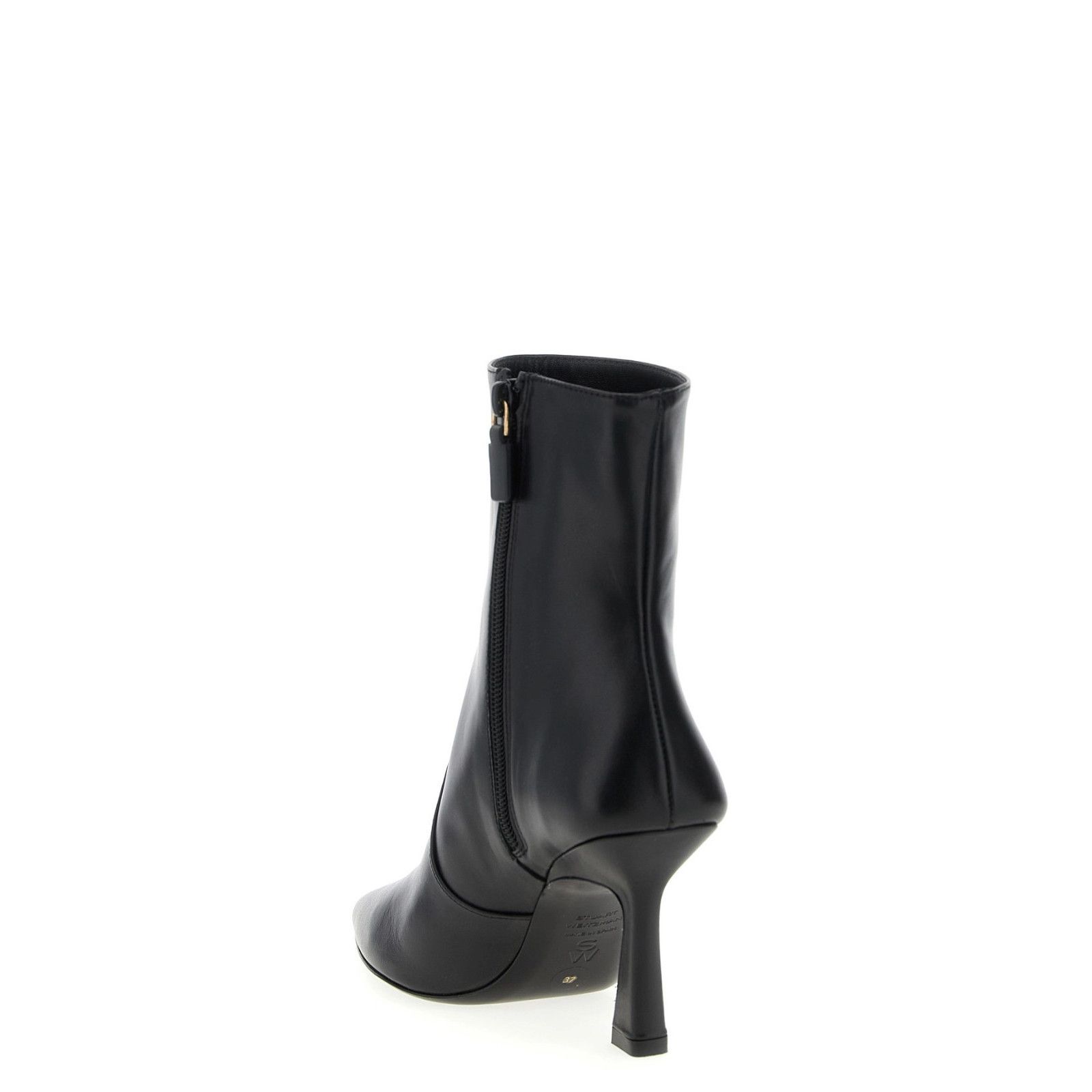 Stuart Weitzman STUART WEITZMAN Vinnie Black Leather 85mm Ankle Boots New & Size US 9 / IT 39 - 3 Thumbnail