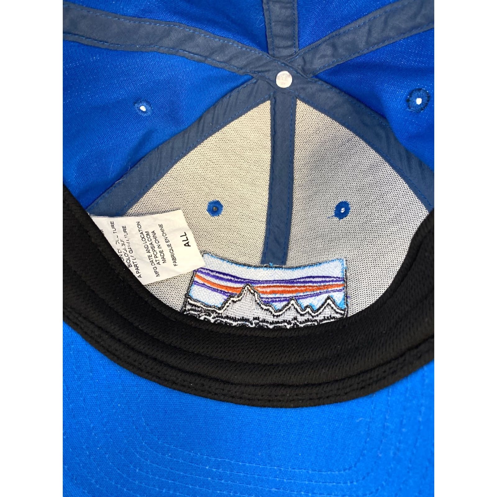 Patagonia PATAGONIA Hat Adjustable Blue Organic Cotton / H-119 Unisex Adults Maclure Snapback Size ONE SIZE - 5 Thumbnail