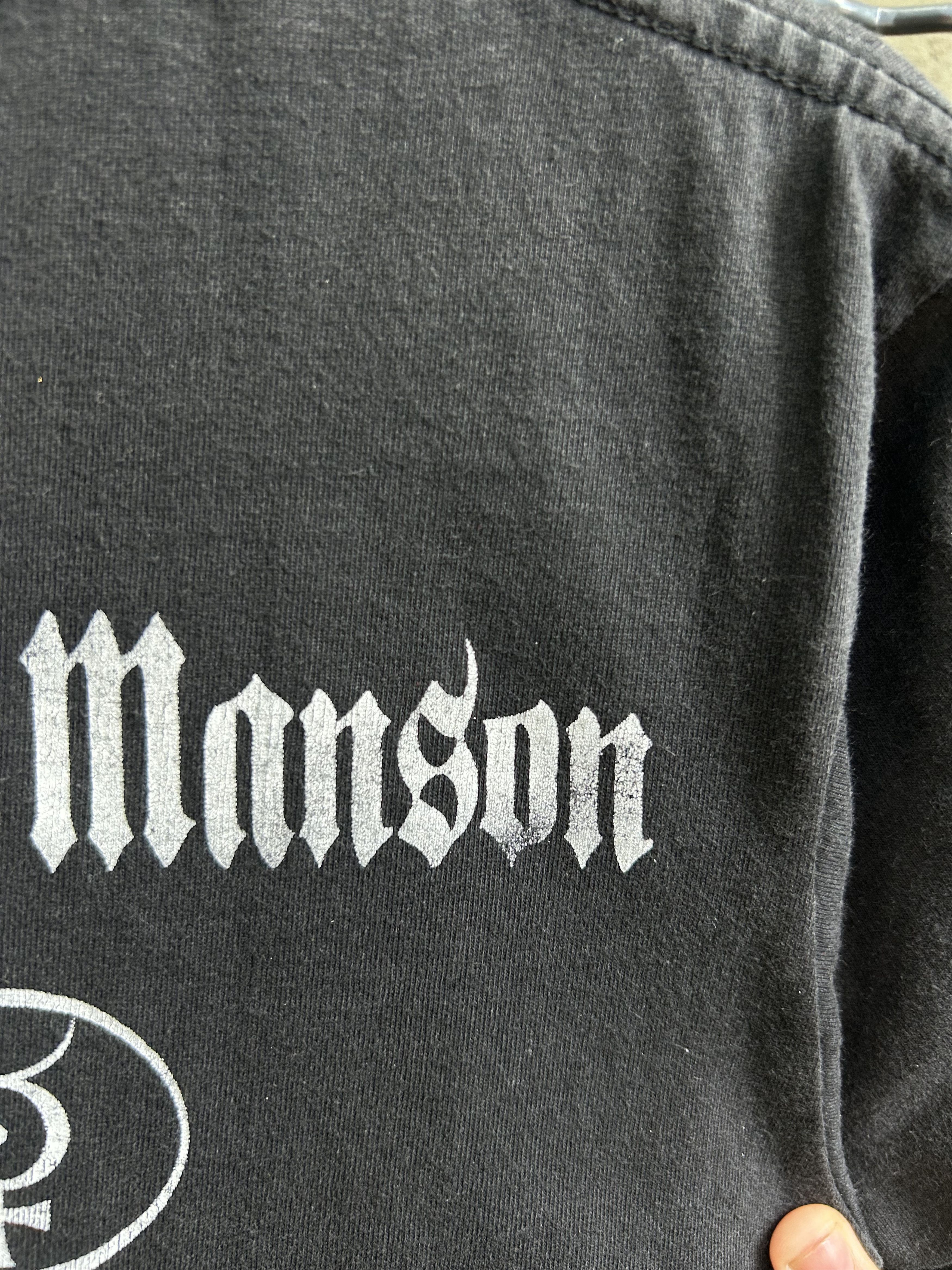 Band Tees Vintage 2003 Marilyn Manson Rock Band T-shirt Size US M / EU 48-50 / 2 - 17 Thumbnail