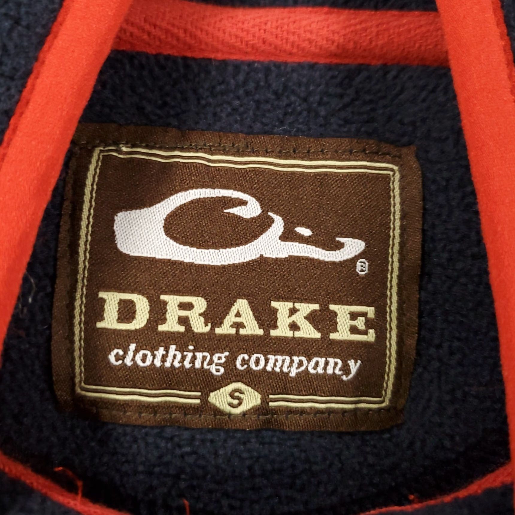 Vintage Drake Waterfowl Fleece Vest Jacket Mens Small Duck Hunting Blue Magnatech Size US S / EU 44-46 / 1 - 5 Thumbnail
