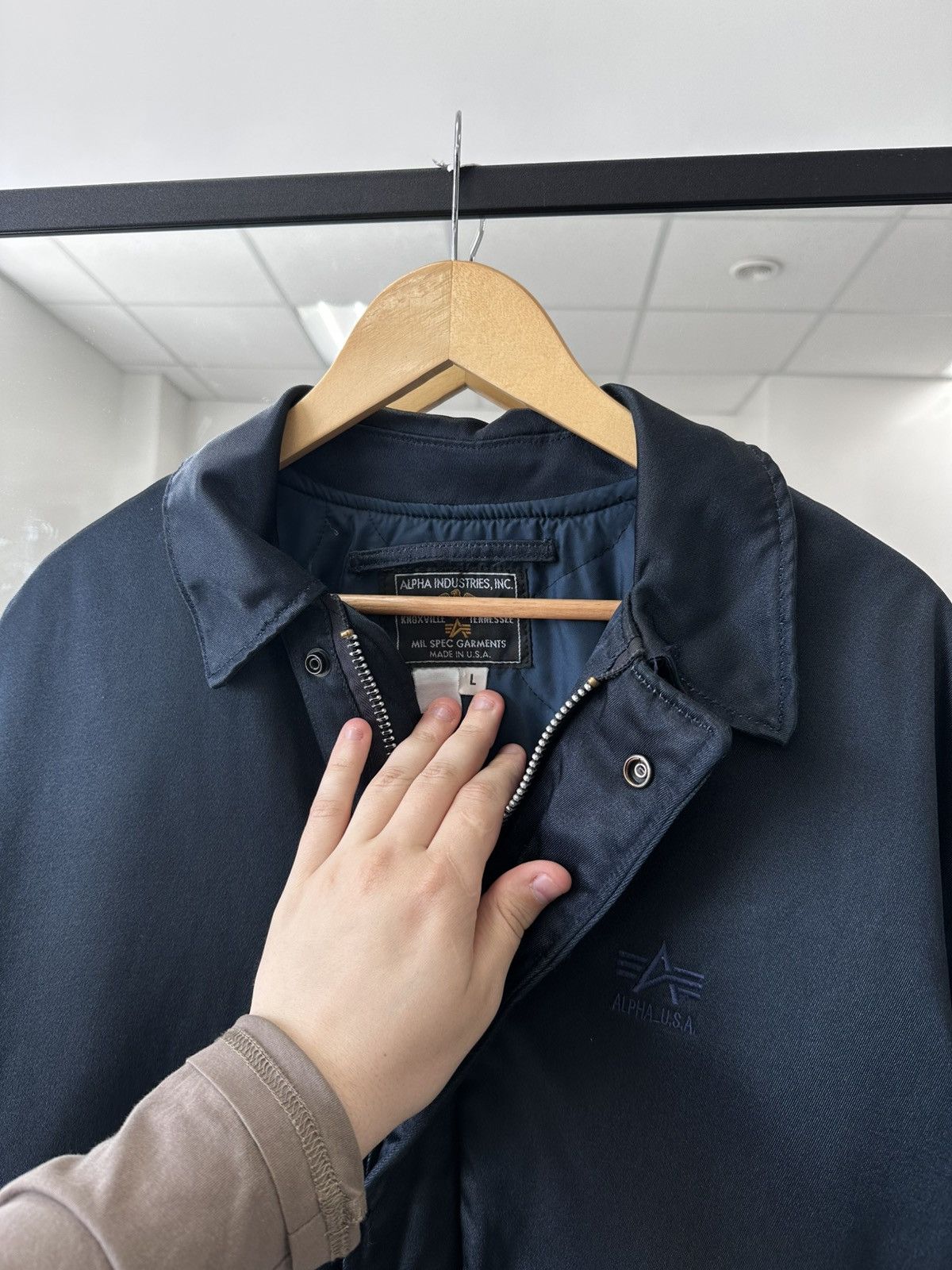 Alpha Industries Vintage Alpha Industries USA Talon Jacket Size US L / EU 52-54 / 3 - 2 Thumbnail