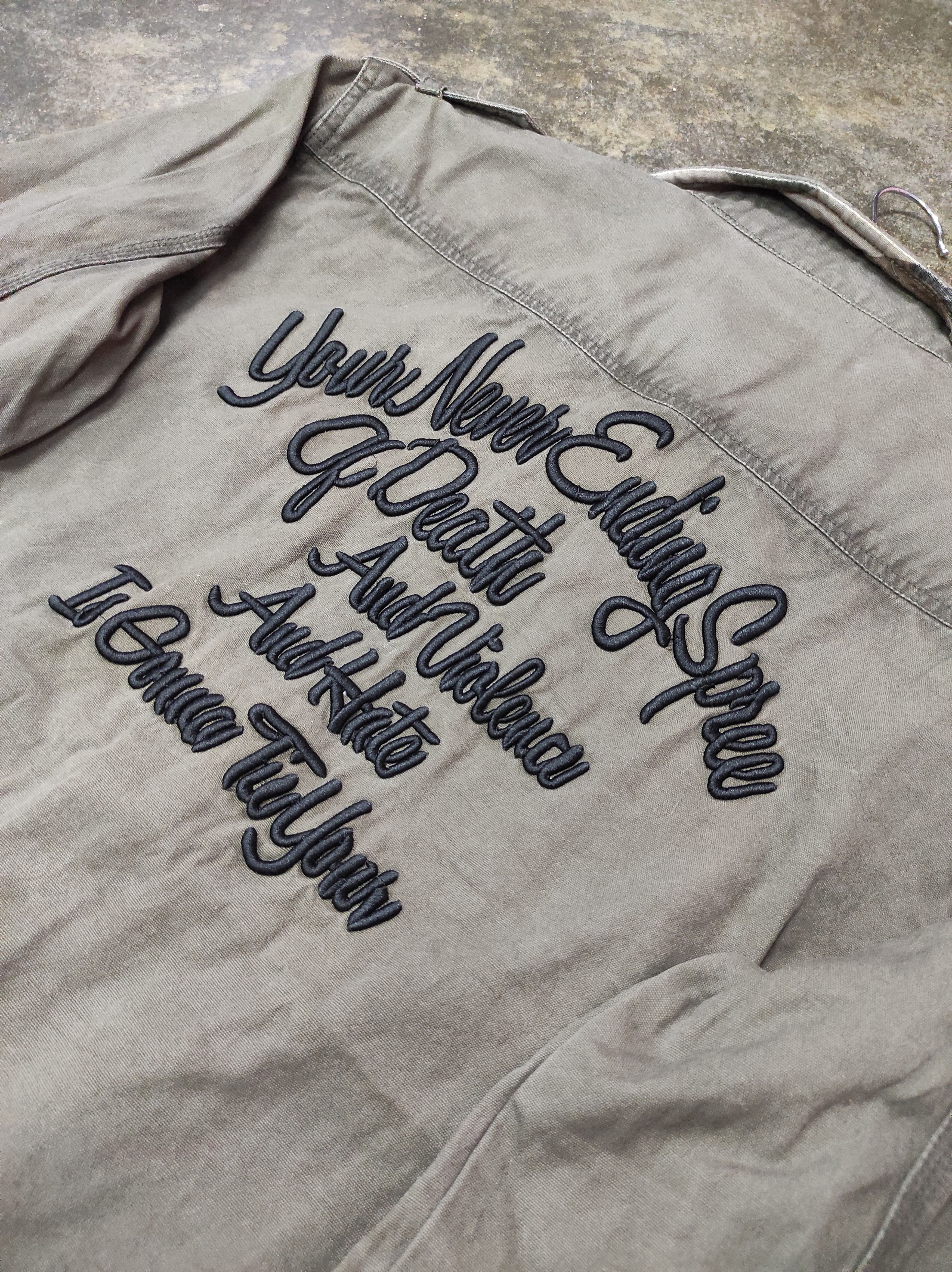 In The Attic IN THE ATTIC EMBROIDERY LOGO JACKET SHIRT BUTTON Size US M / EU 48-50 / 2 - 3 Thumbnail