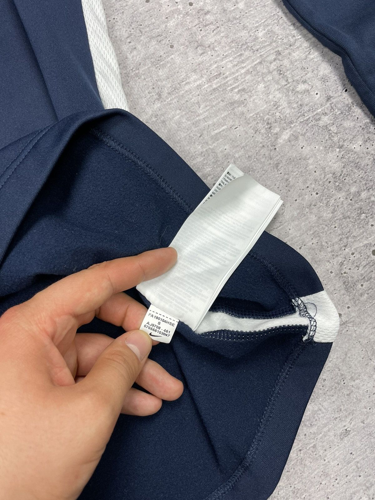 Nike × Vintage Vintage Nike Tottenham Y2K Style Training Zip Sweatshirt Size US S / EU 44-46 / 1 - 11 Thumbnail