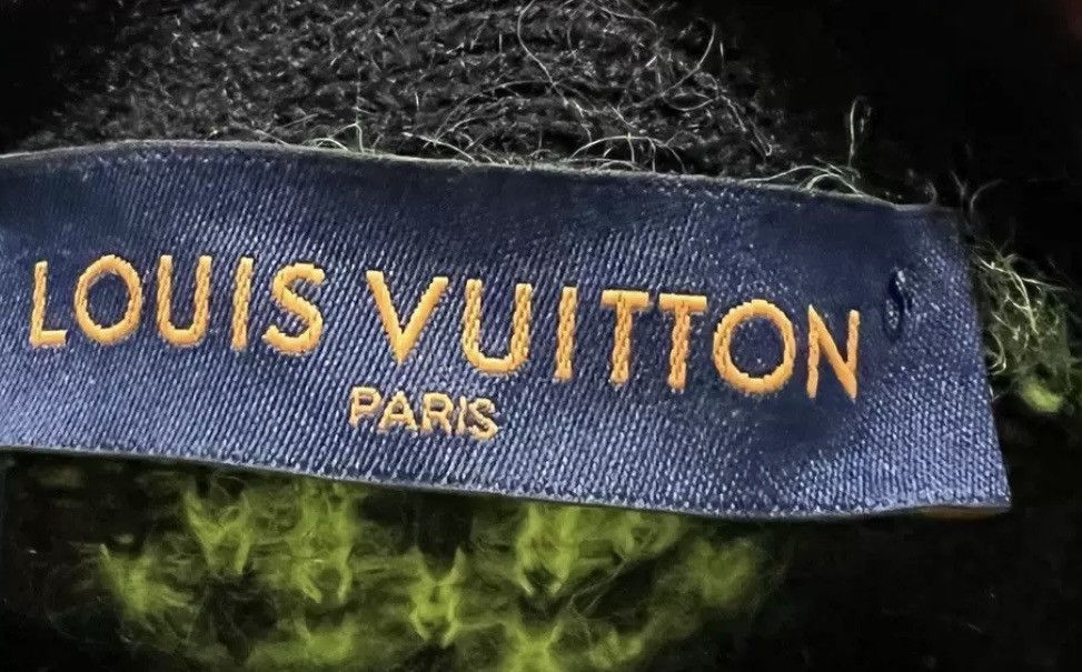 Louis Vuitton × Virgil Abloh Louis Vuitton Multicolor Mohair Monogram Cardigan Size US XL / EU 56 / 4 - 3 Thumbnail