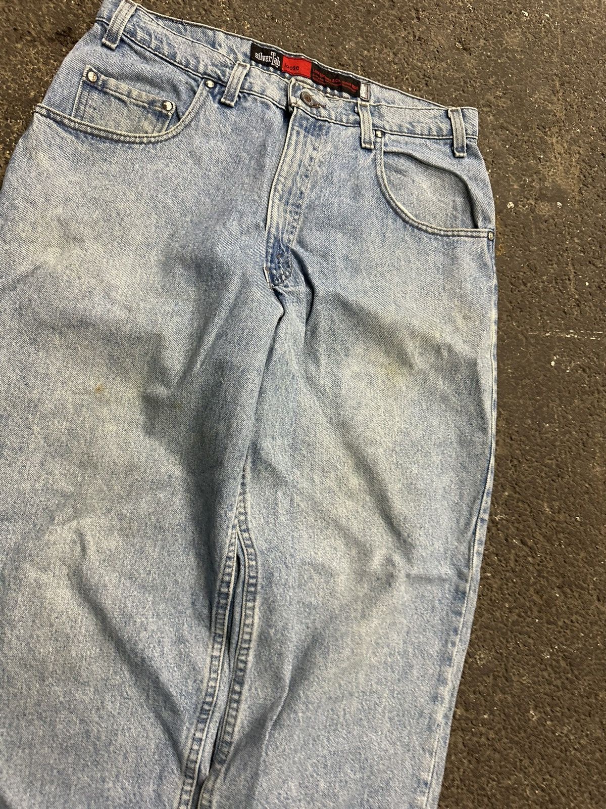 Levi's × Vintage Y2K Levi’s Silvertab baggy jeans Size US 33 - 8 Thumbnail