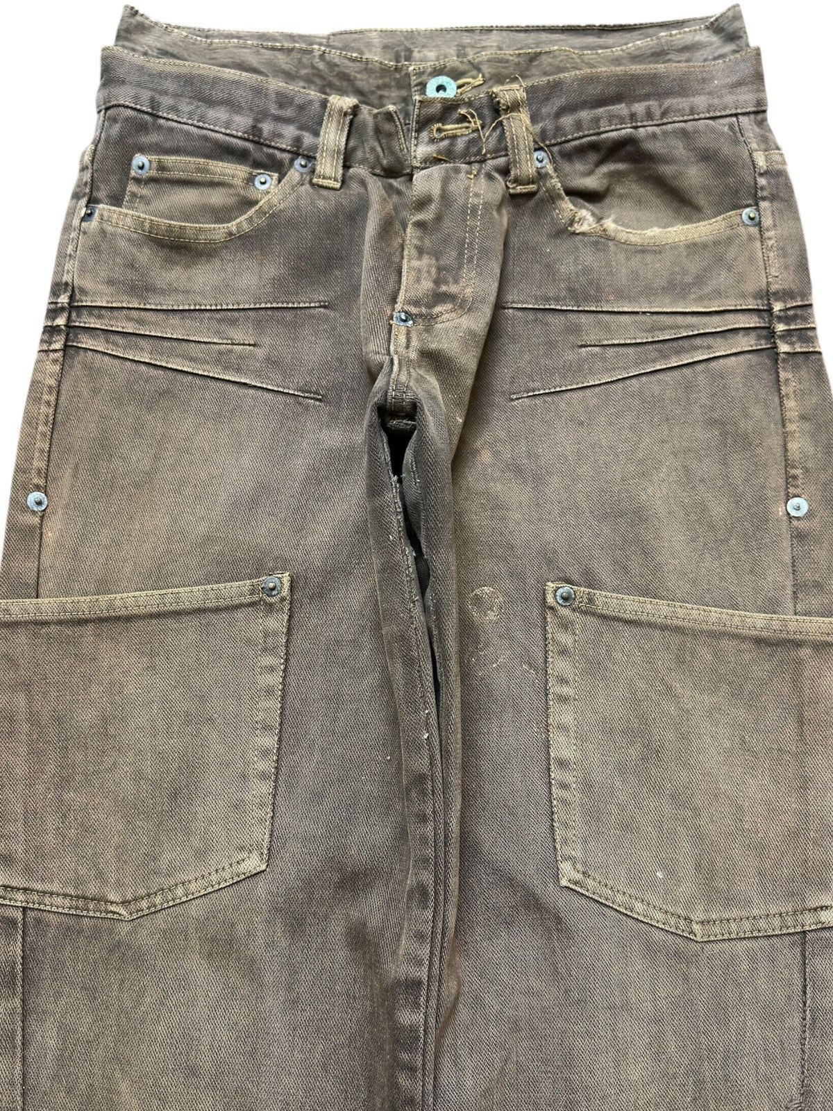 semanticdesign Vintage Semantic Design Double Waist Grunge Denim Size US 28 / EU 44 - 2 Thumbnail