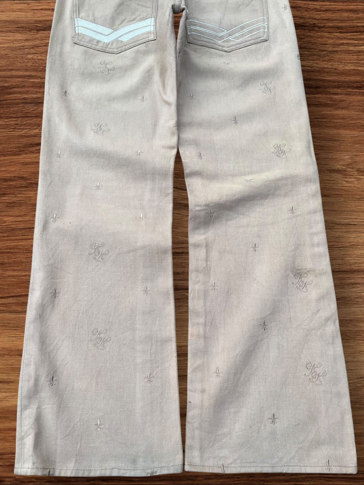 Karl Kani Vintage Karl Kani Dagger Embroidery All Over Loose Leg Pants Size US 32 / EU 48 - 14 Thumbnail