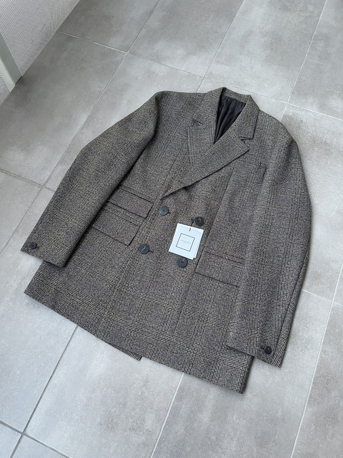 Wooyoungmi !DS! AW23 Wooyoungmi Brown Double Breasted Coat Jacket Size US L / EU 52-54 / 3 - 5 Thumbnail