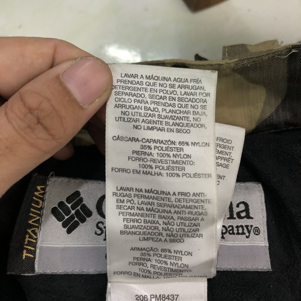 Japanese Brand 🔥VINTAGE CAMOUFLAGE SKI CARGO PANTS COLUMBIA MULTI POCKETS Size US 36 / EU 52 - 22 Thumbnail
