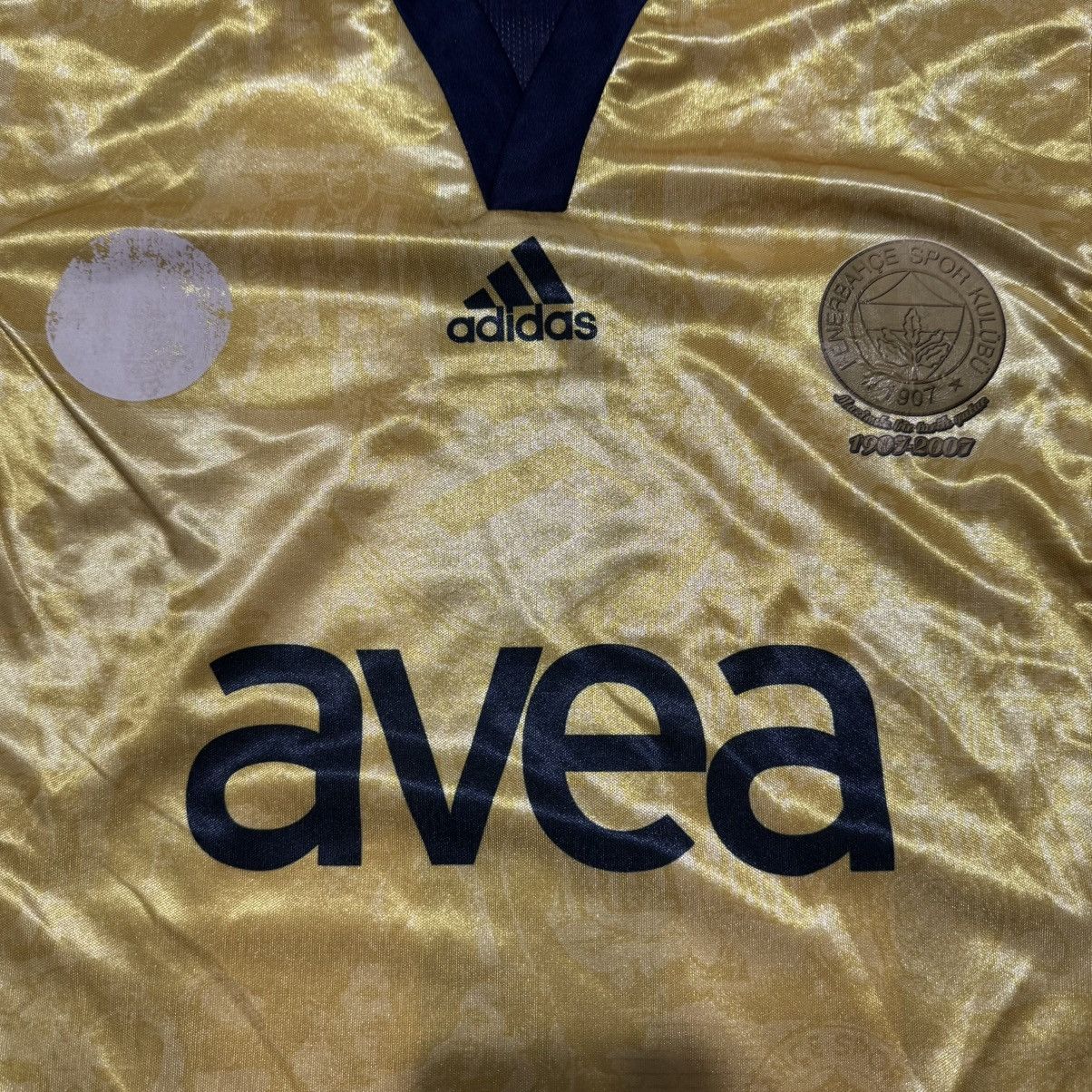 Adidas × Vintage Adidas Vintage Fenerbahce Turkey 06/07 Home Football Jersey Size US XS / EU 42 / 0 - 8 Thumbnail