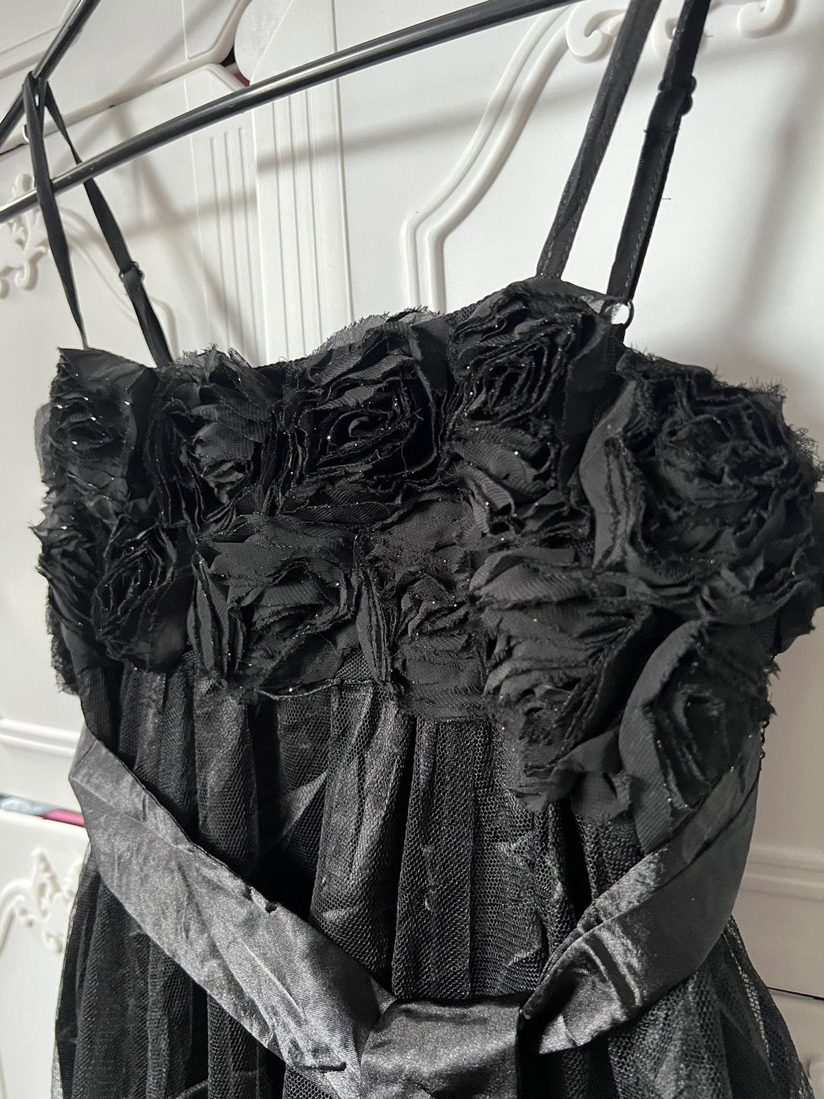 Japanese Brand Black Rose mini dress🥀 Size ONE SIZE - 7 Thumbnail