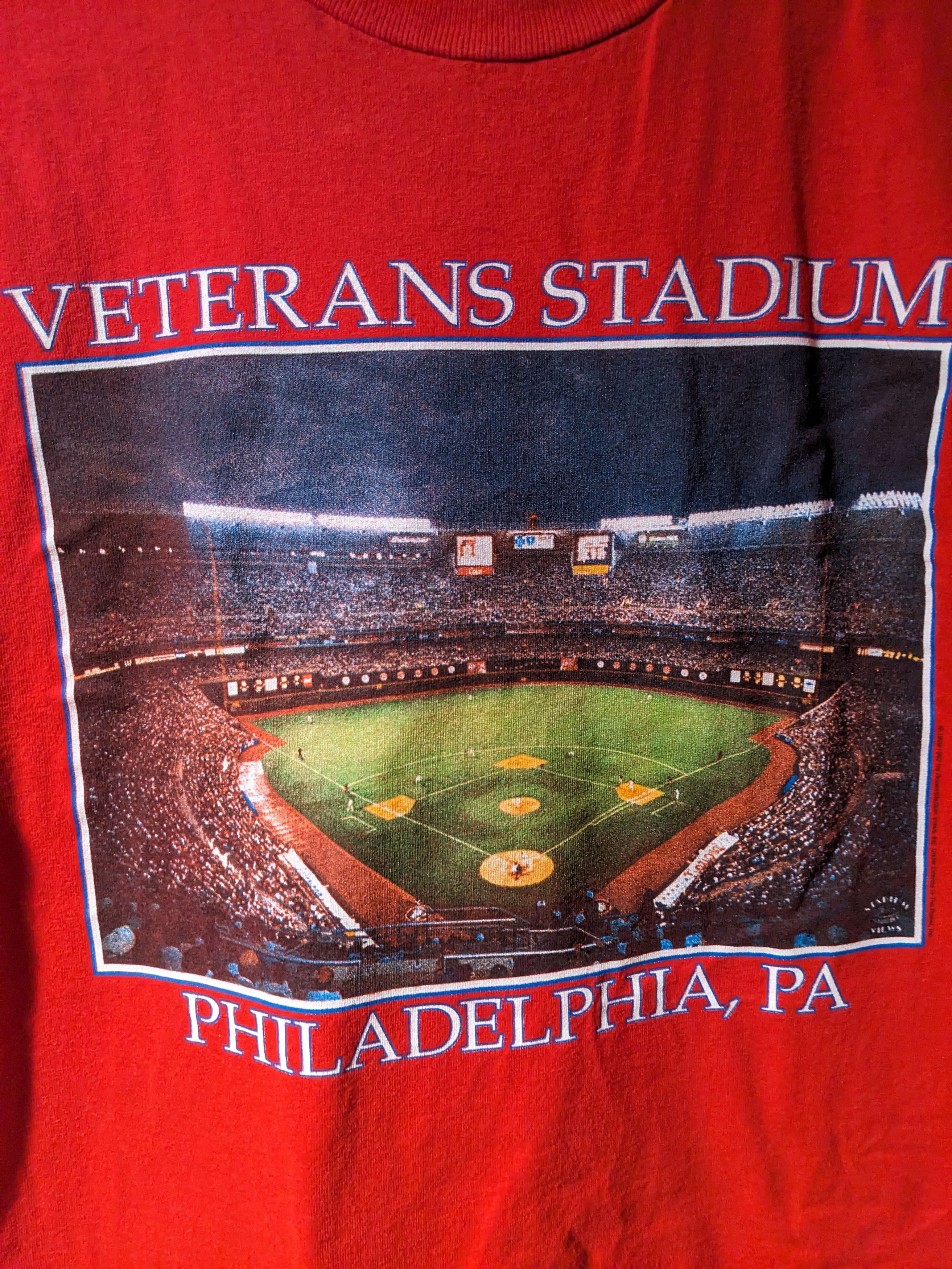 Vintage Vintage 1999 Phillies Philadelphia Stadium Veterans T-Shirt Size US L / EU 52-54 / 3 - 2 Thumbnail