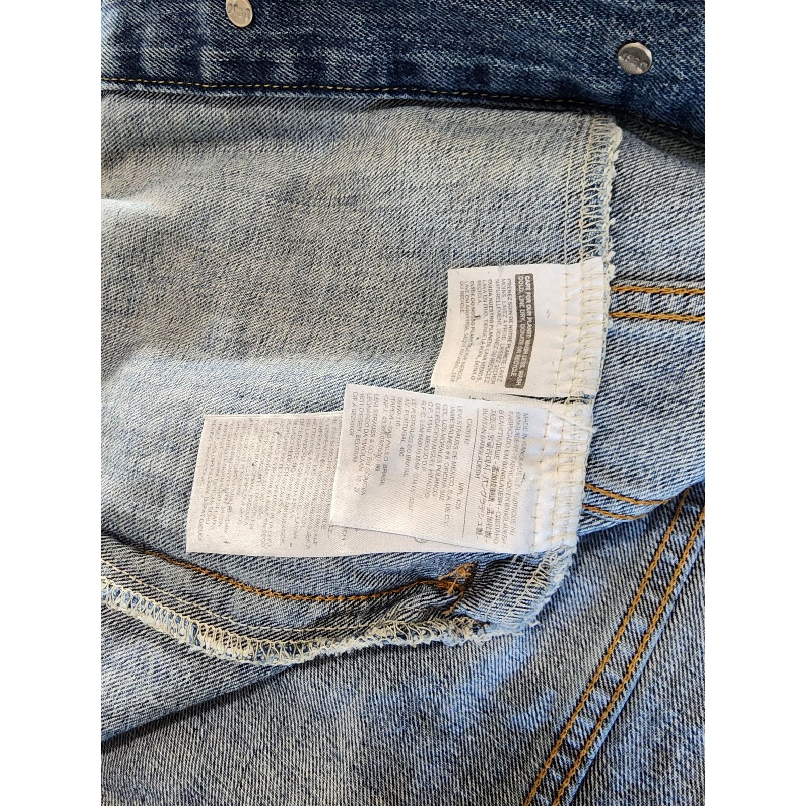 Levi's Levi's Men's Relaxed Fit Trucker Jacket Size US M / EU 48-50 / 2 - 5 Thumbnail