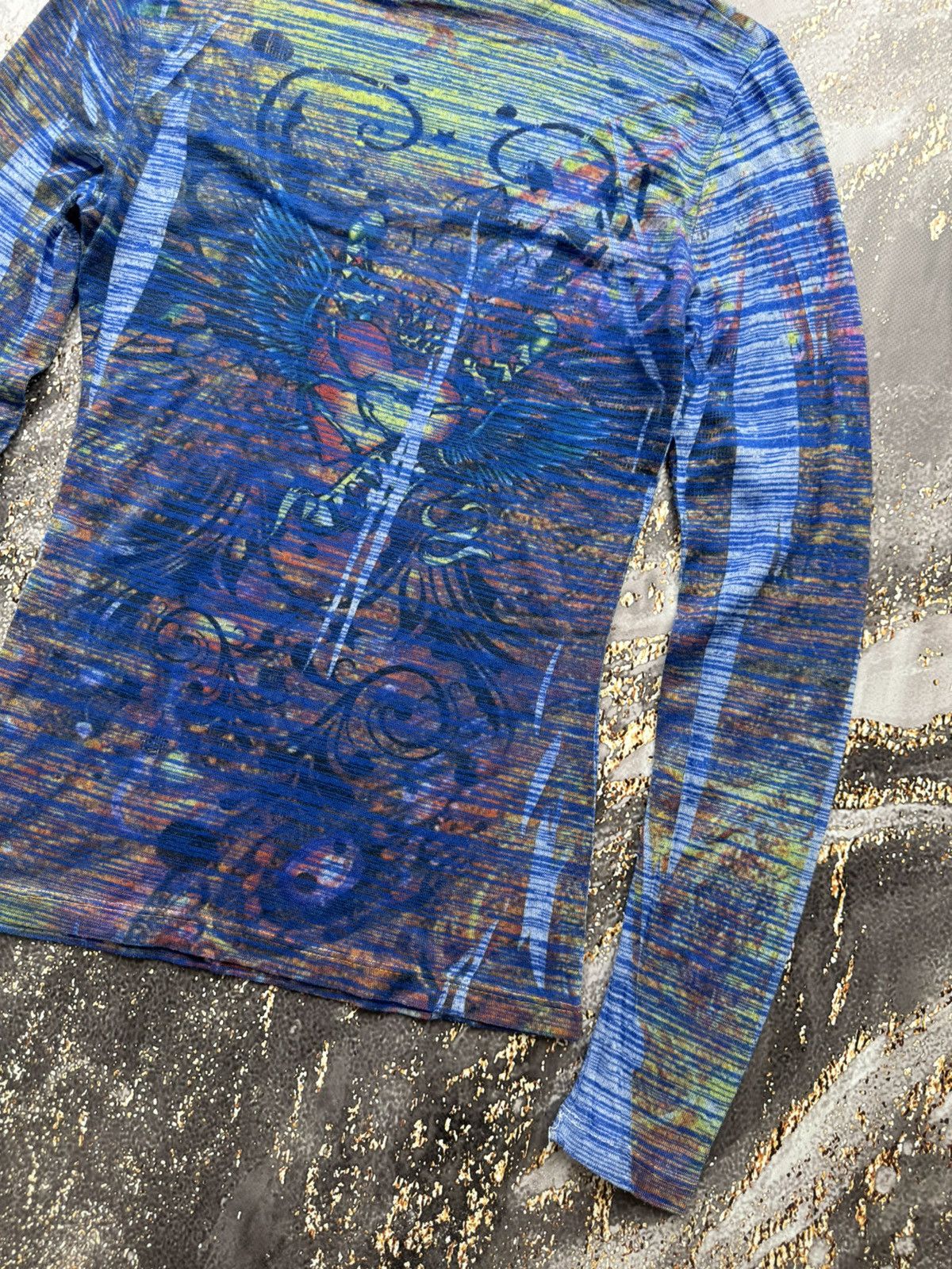 Japanese Brand Vintage Printed Long Sleeve Size S / US 4 / IT 40 - 10 Thumbnail