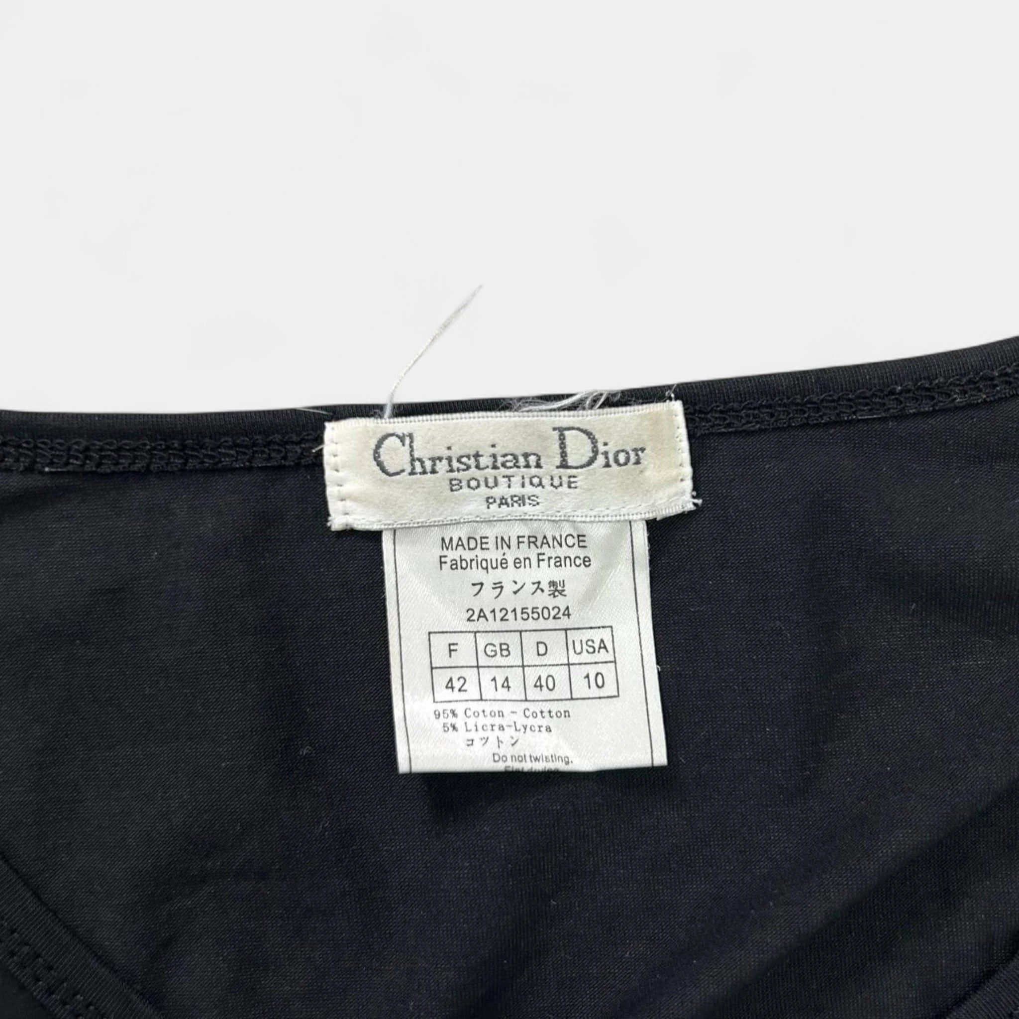 Other Christian Dior 2000s Gold and Silver Longsleeve Top Size S / US 4 / IT 40 - 5 Thumbnail