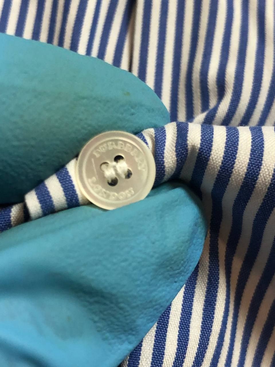 Burberry BURBERRY Men’s Slim Fit Dress Shirt Minimal Look Size US L / EU 52-54 / 3 - 5 Thumbnail