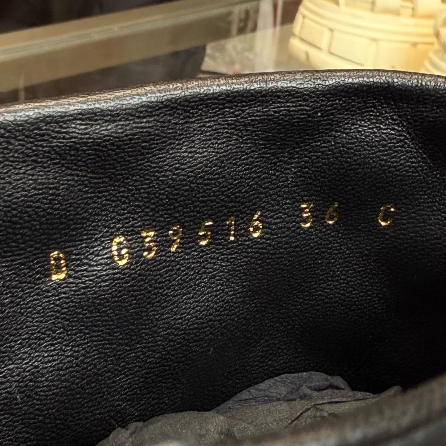 Chanel Chanel black and gold CC quilted short boots 36 New Unused Size US 5.5 / IT 35.5 - 8 Thumbnail