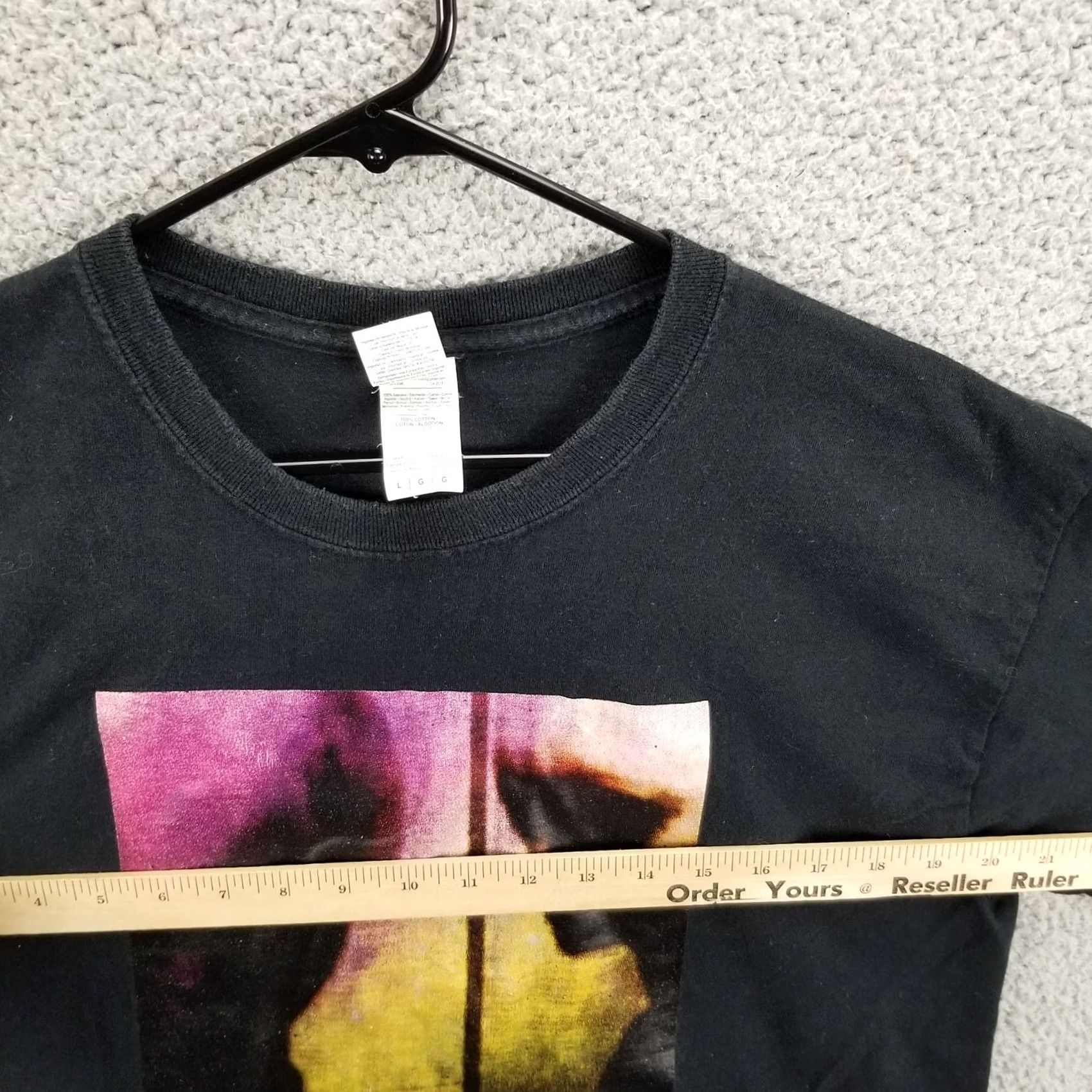 Vintage Rock Band The Deadrones Shirt Men L Black Tee Creepbeat Band Music Tee 90s? Size US L / EU 52-54 / 3 - 7 Thumbnail