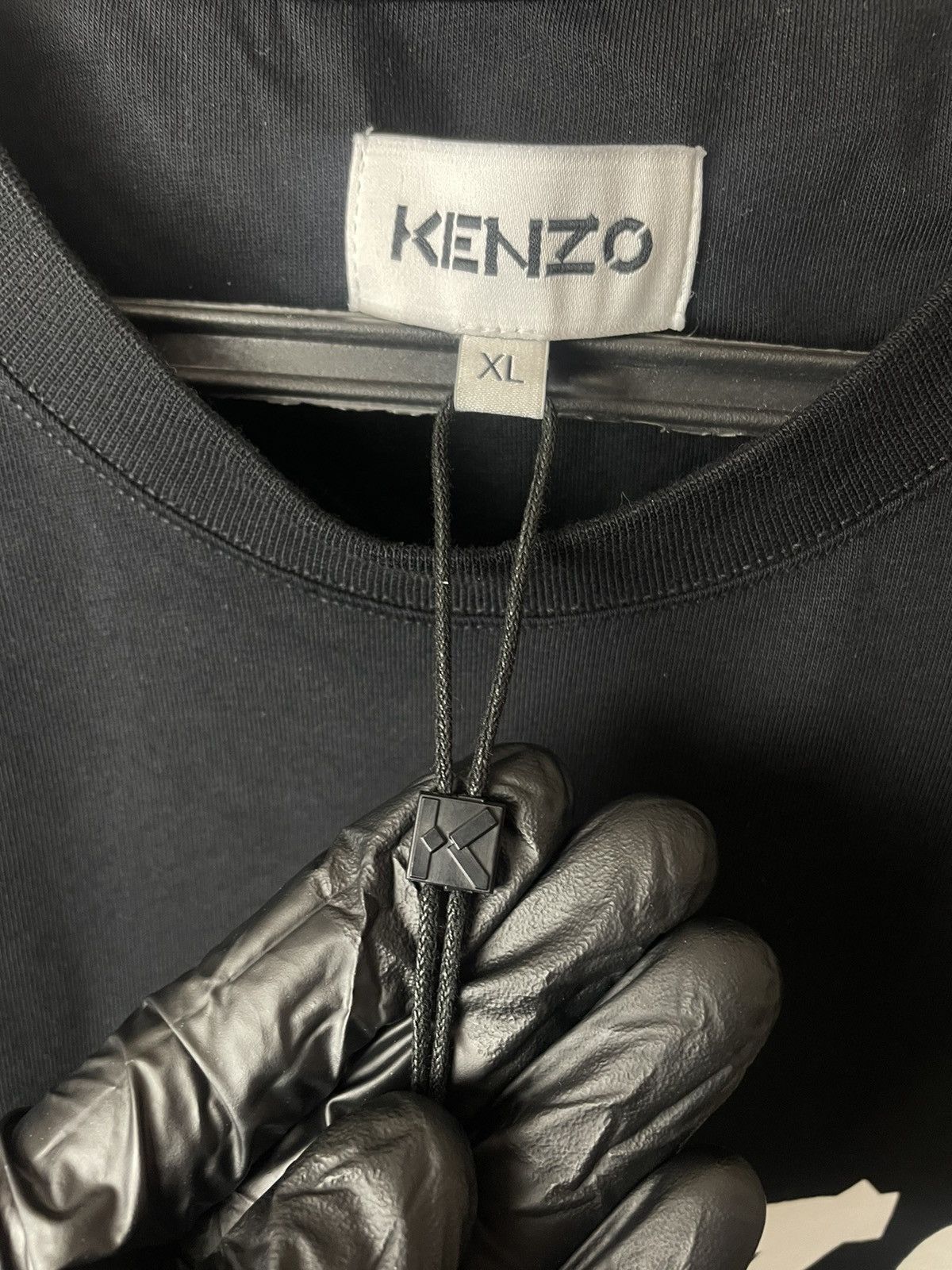 Kenzo Kenzo New Black Logo Shirt Men XL Size US XL / EU 56 / 4 - 9 Thumbnail