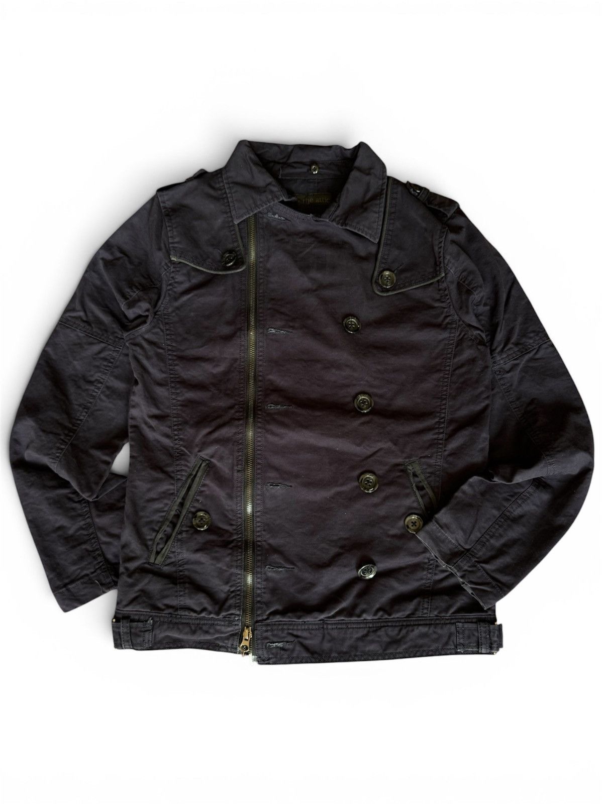 In The Attic in the attic Double Breasted Military Jacket Size US M / EU 48-50 / 2 - 1 Thumbnail