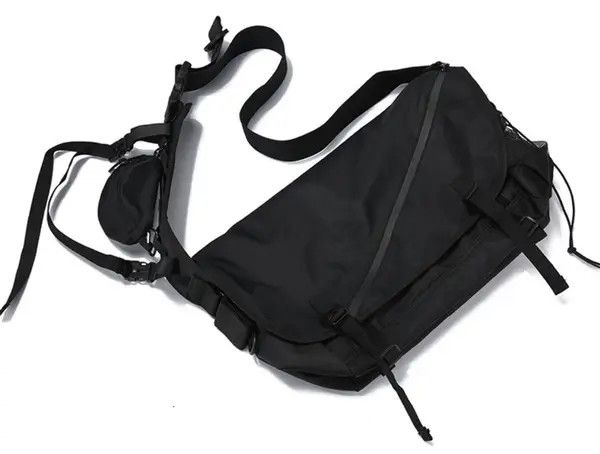 Japanese Brand Mizuhara x Hin Fashion hip hop messenger shoulder bag Size ONE SIZE - 5 Thumbnail