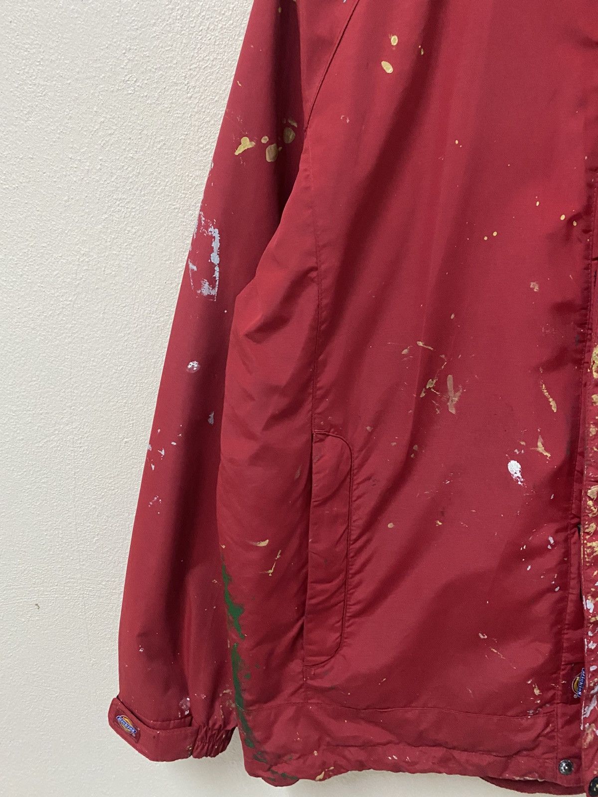 Dickies Dickies Red Paint-Splatter Work Jacket – Distressed Graffiti Size US L / EU 52-54 / 3 - 7 Thumbnail