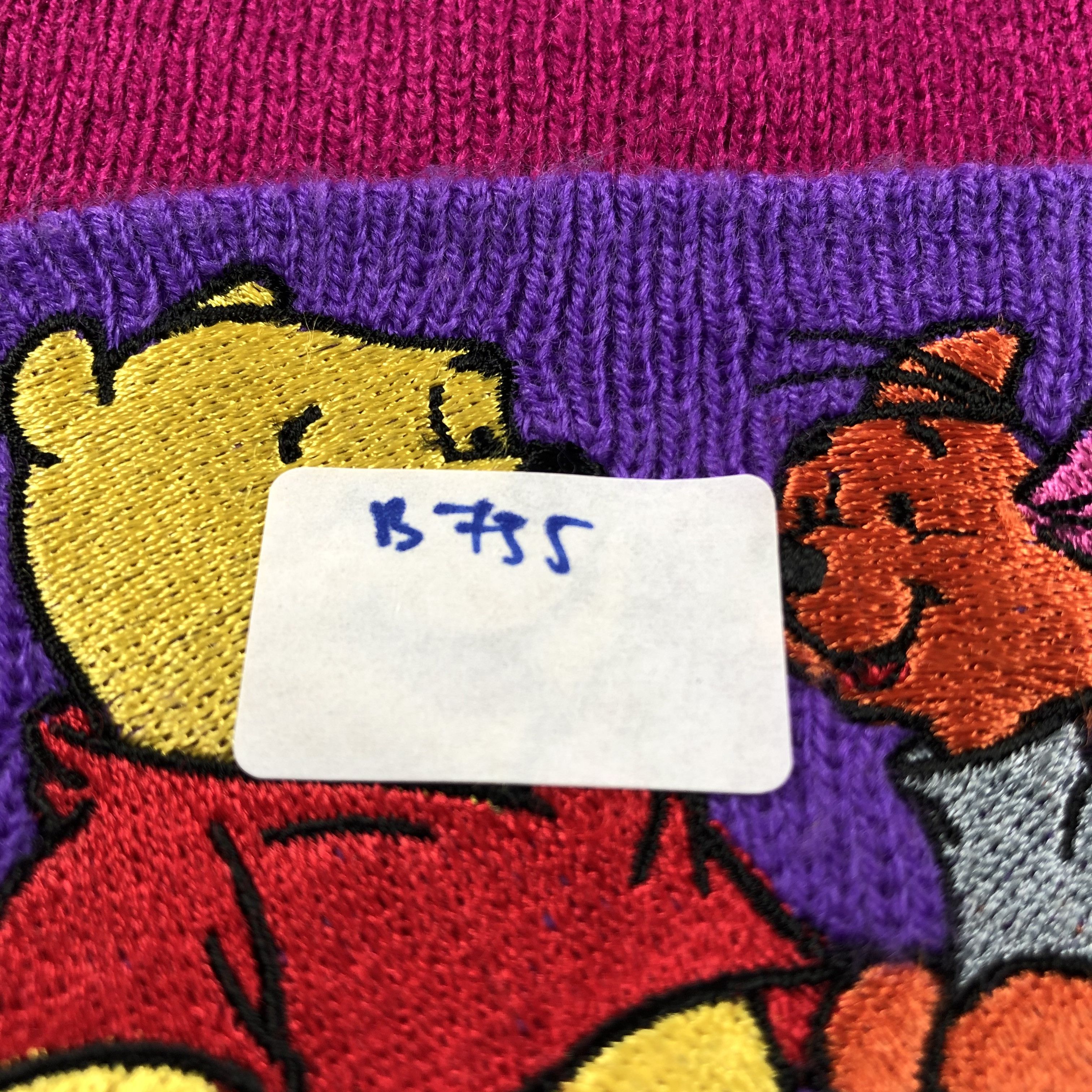 Disney Winnie The Pooh Striped Beanie Snowcap Snow Hat B755 Size ONE SIZE - 6 Thumbnail