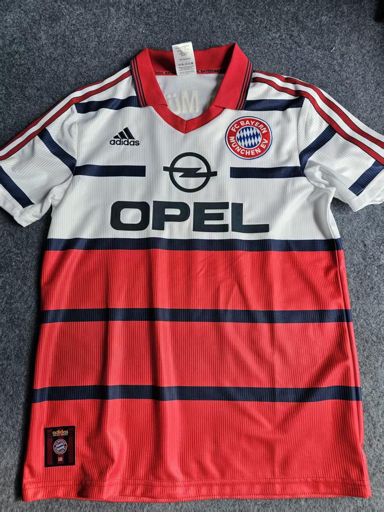 Other 1998 01 Bayern Munich Jersey Away Size US M / EU 48-50 / 2 - 1 Thumbnail