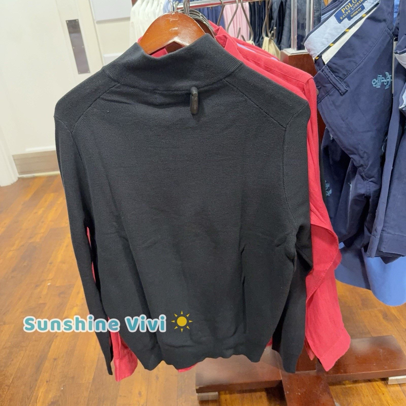 Ralph Lauren NWT Polo Ralph Lauren Men Cotton Quarter-Zip Sweater Black M Size US M / EU 48-50 / 2 - 5 Thumbnail