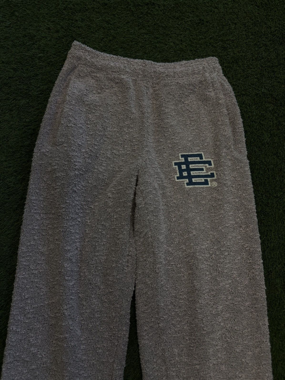 Eric Emanuel Eric Emanuel FW21 Purple Blue Boucle Sweatpants Size (M) Size US 31 - 3 Thumbnail