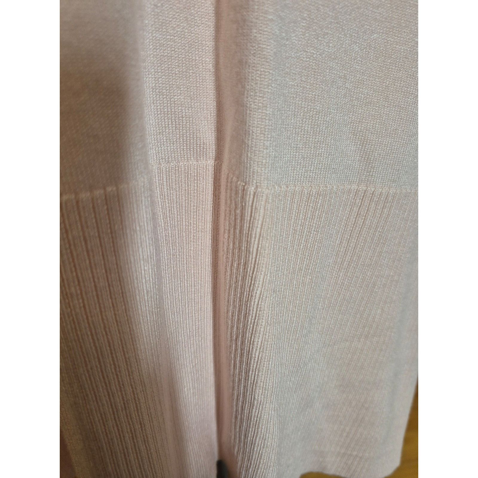 Elie Tahari Tahari Cardigan Sweater Pastel Pink Sweater Open Front Sz L Size L / US 10 / IT 46 - 4 Thumbnail