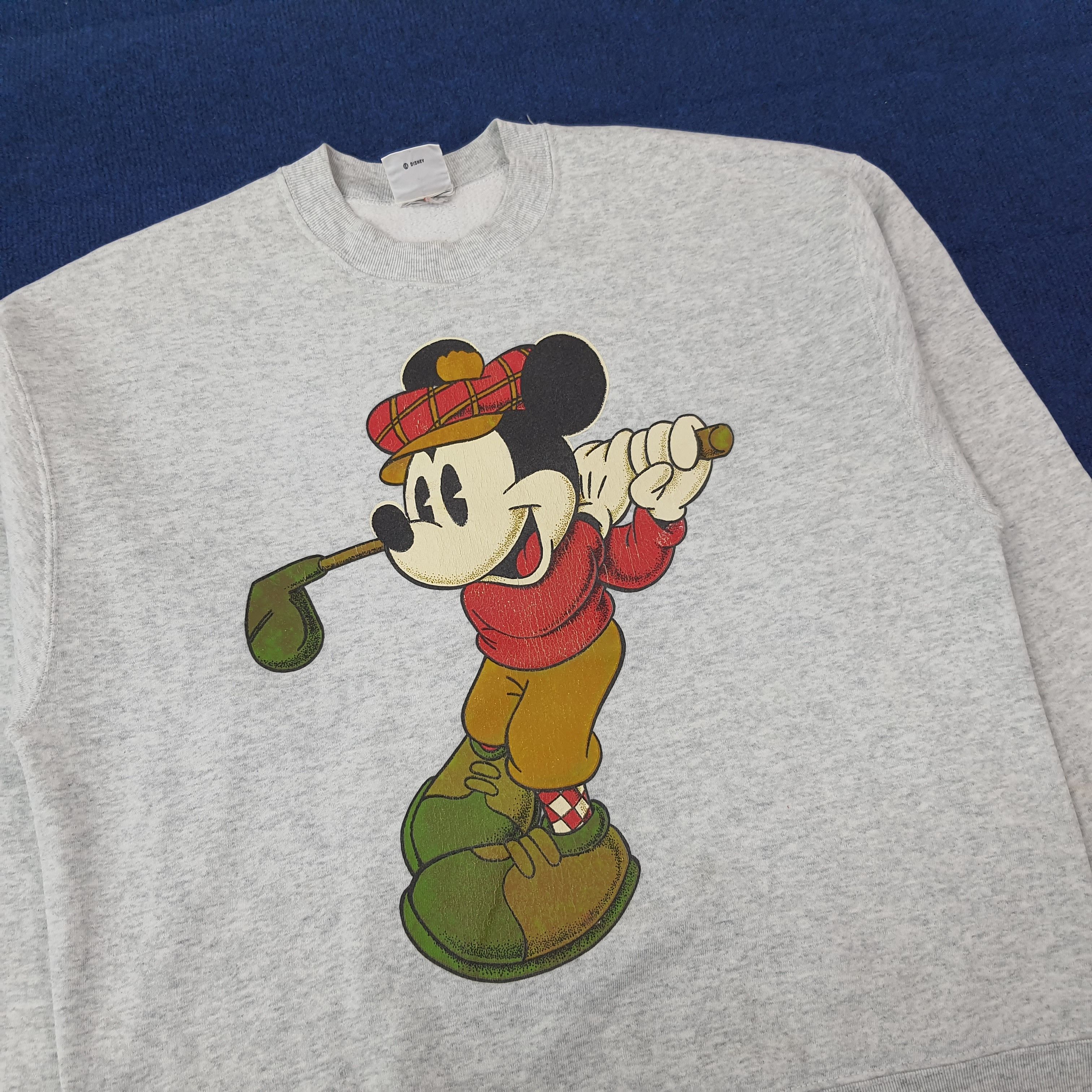 Mickey & Co. Vintage Mickey & Co. Mickey Mouse Golf Sweatshirt C256N15 Size US M / EU 48-50 / 2 - 2 Thumbnail