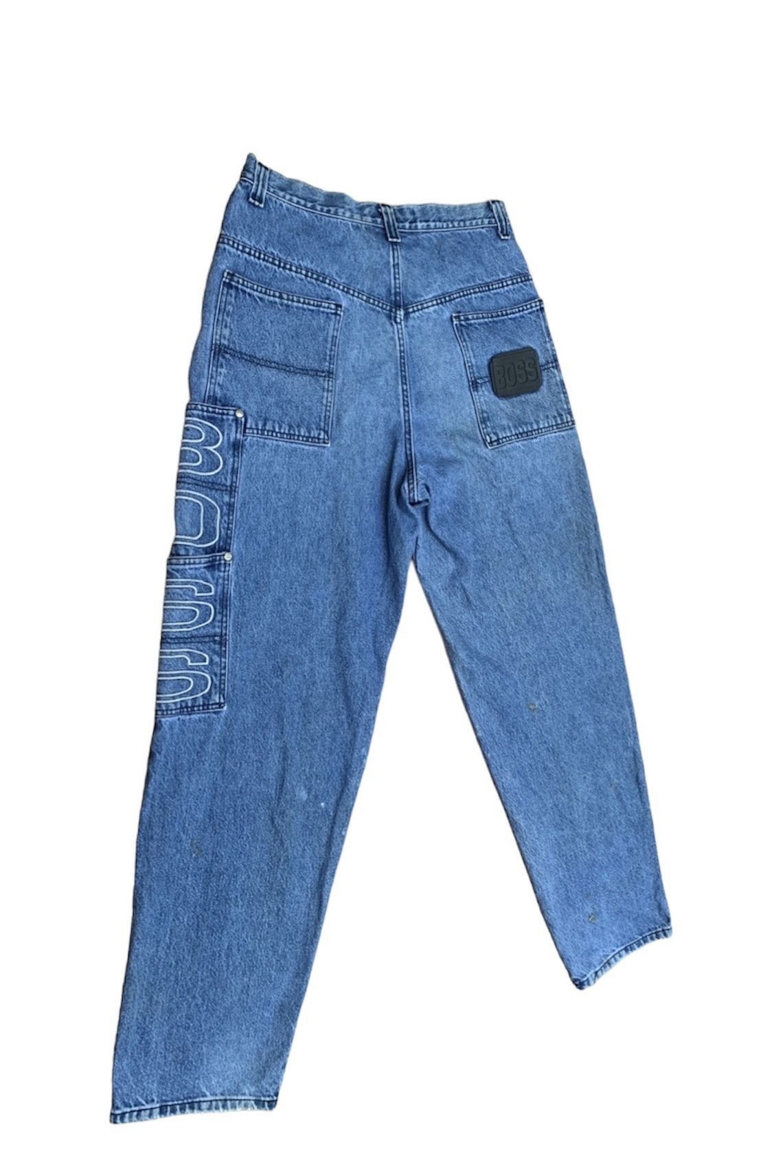 Hugo Boss Vintage 90s Boss Baggy Hip Hop Denim Jeans Pants Size US 31 - 5 Thumbnail