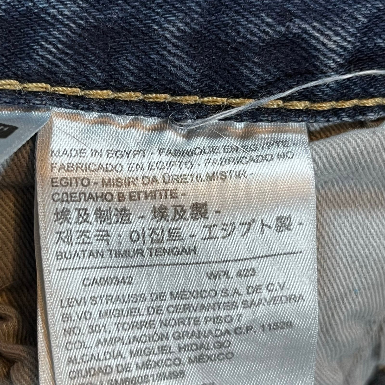 Levi's Levi’s 501 ‘93 Button Fly Relaxed Straight Fit Stretch Blue Size US 32 / EU 48 - 5 Thumbnail