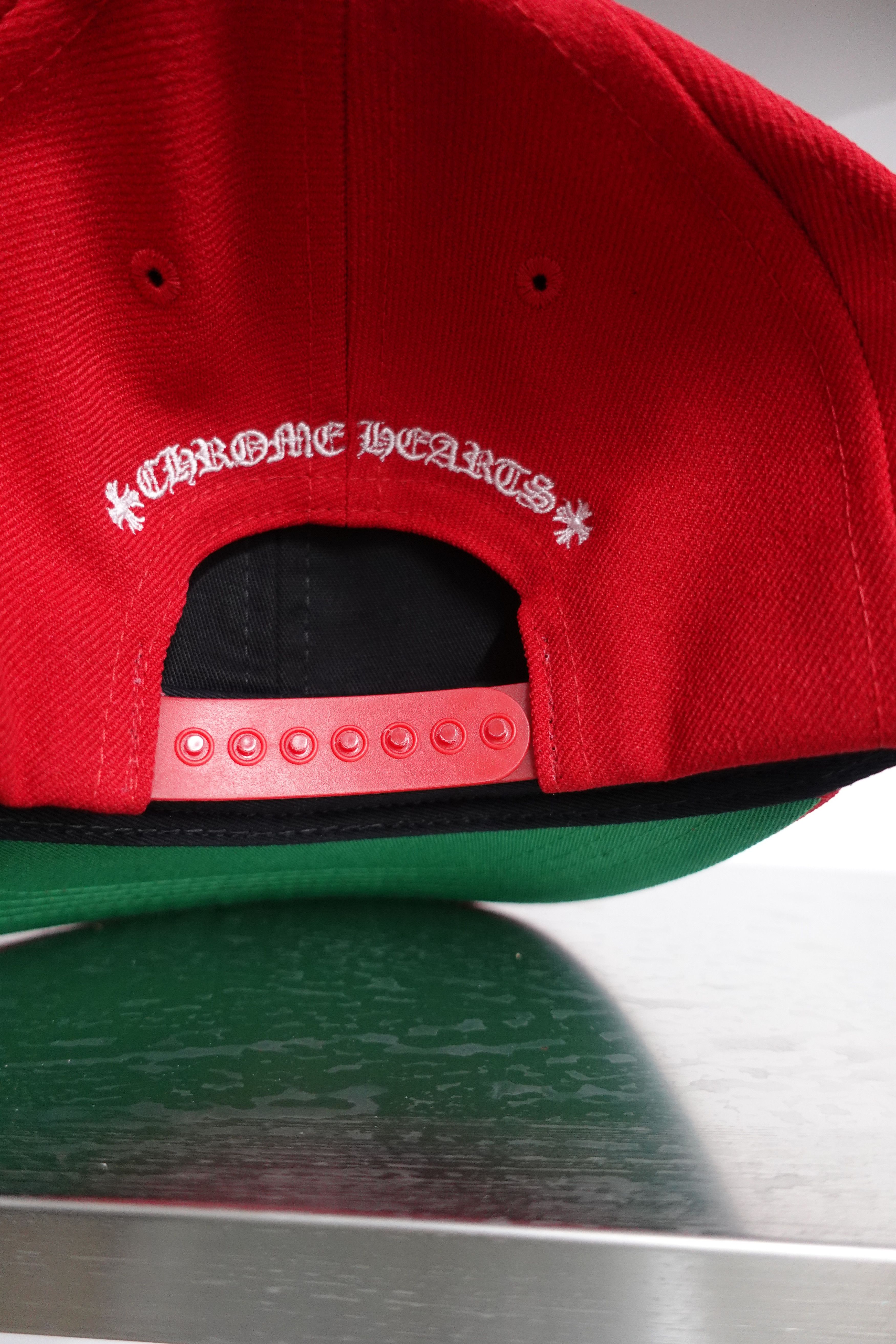 Chrome Hearts CHROME HEARTS LETTER HAT RED WHITE Size ONE SIZE - 4 Thumbnail