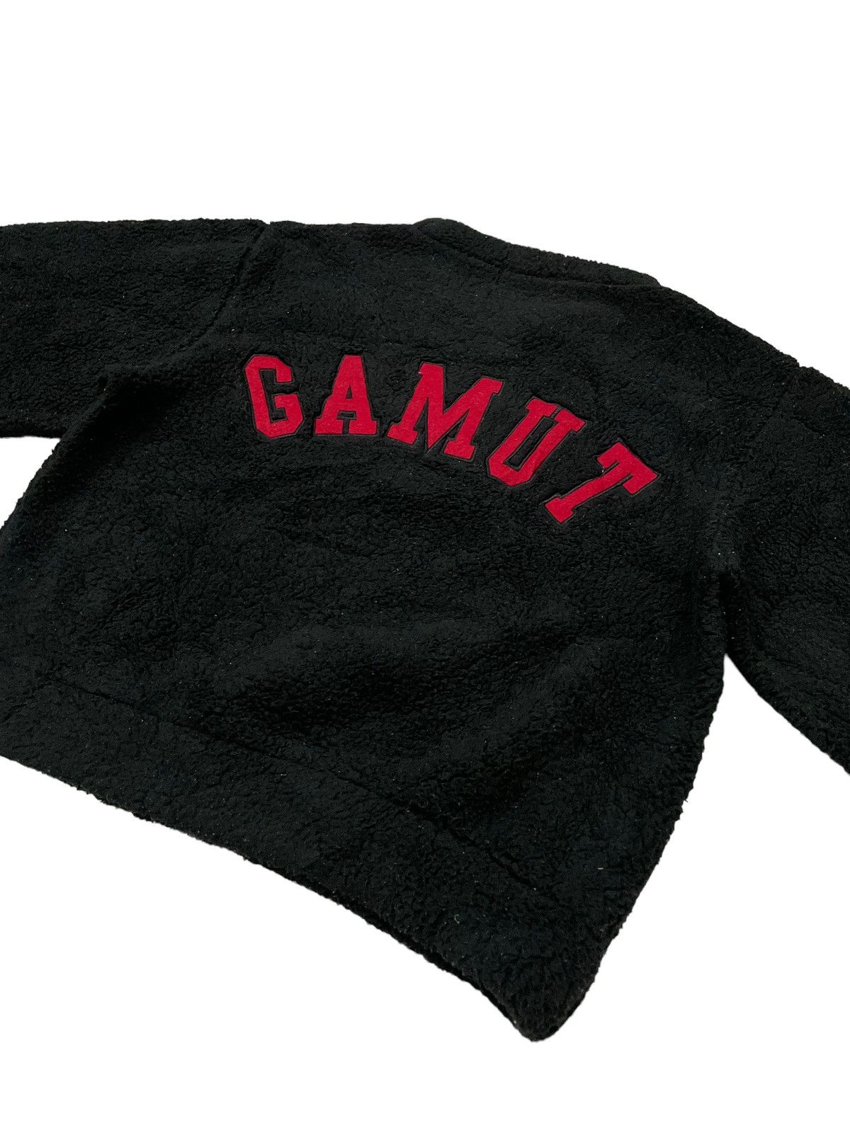 Beauty Beast Dawn And Sunset GAMUT Cropped Faux Fleece Winter Pull Over Size L / US 10 / IT 46 - 7 Thumbnail