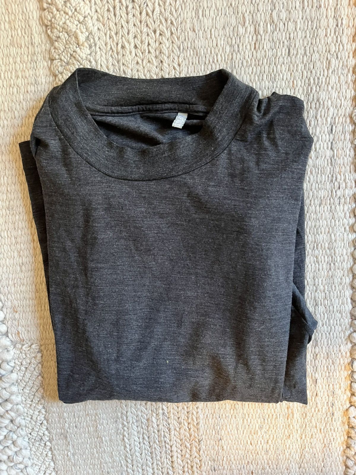 Kaptain Sunshine KAPTAIN SUNSHINE Super Soft Merino Tenjiku L/S Tee Charcoal Size US M / EU 48-50 / 2 - 2 Thumbnail