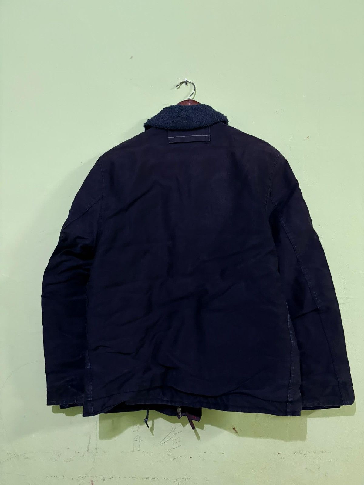 Blue Blue Japan × HOLLYWOOD RANCH MARKET VTG 90's Blue Blue Japan N1 Deck Jacket Military Fashion Size US L / EU 52-54 / 3 - 7 Thumbnail
