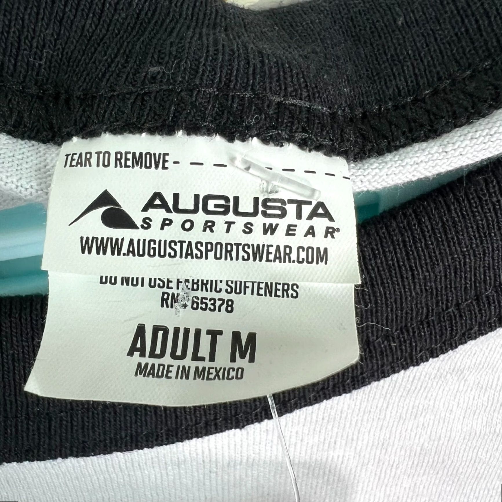 Augusta Sportswear Augusta Sportswear Shirt Adult M White Graphic Print Long Sleeve Cotton Crew Neck Unisex Adventure Time Punk Band Logo Size US M / EU 48-50 / 2 - 6 Thumbnail