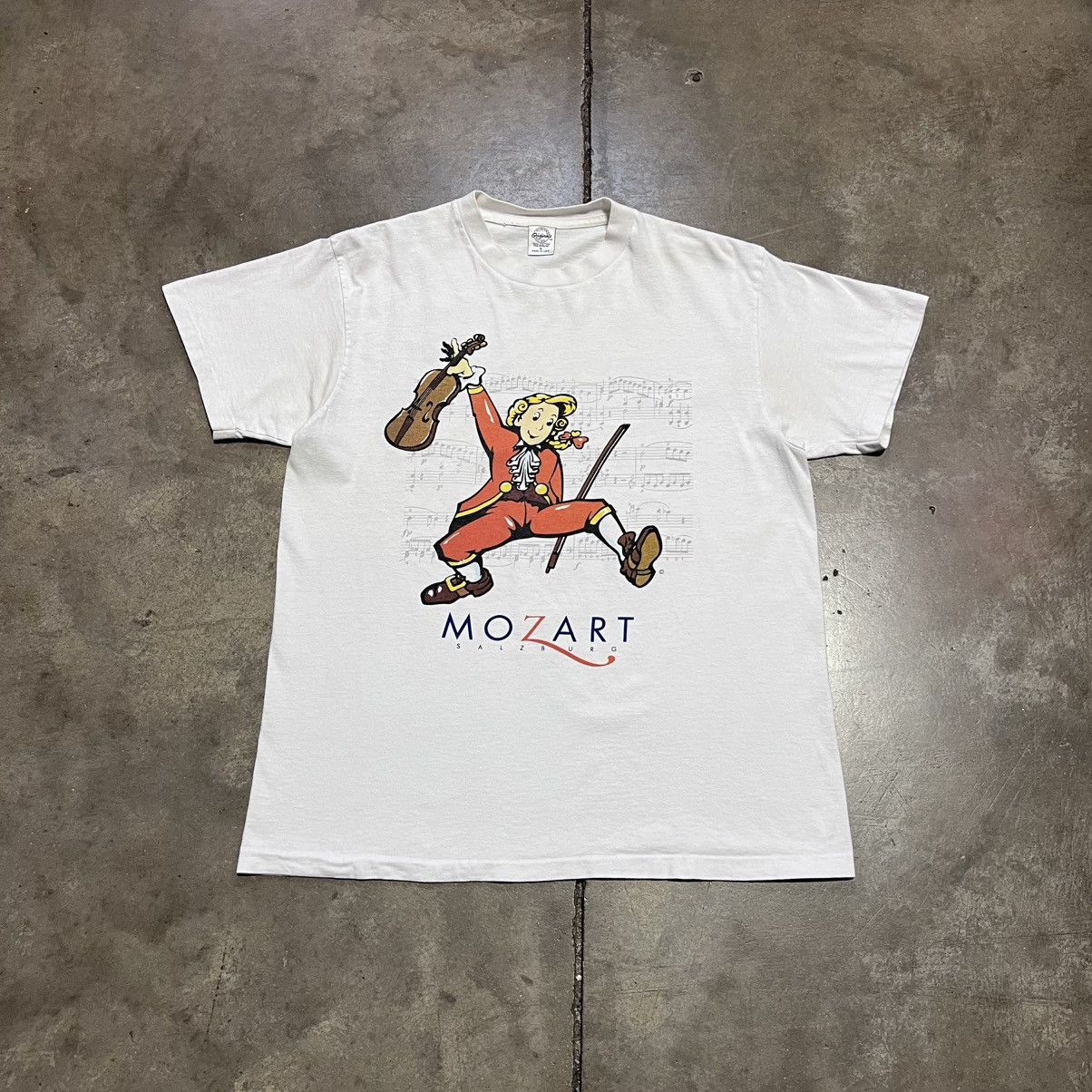 Vintage Vintage 90s Mozart Art Tee Classical Music Single Stitch USA Size US L / EU 52-54 / 3 - 1 Thumbnail