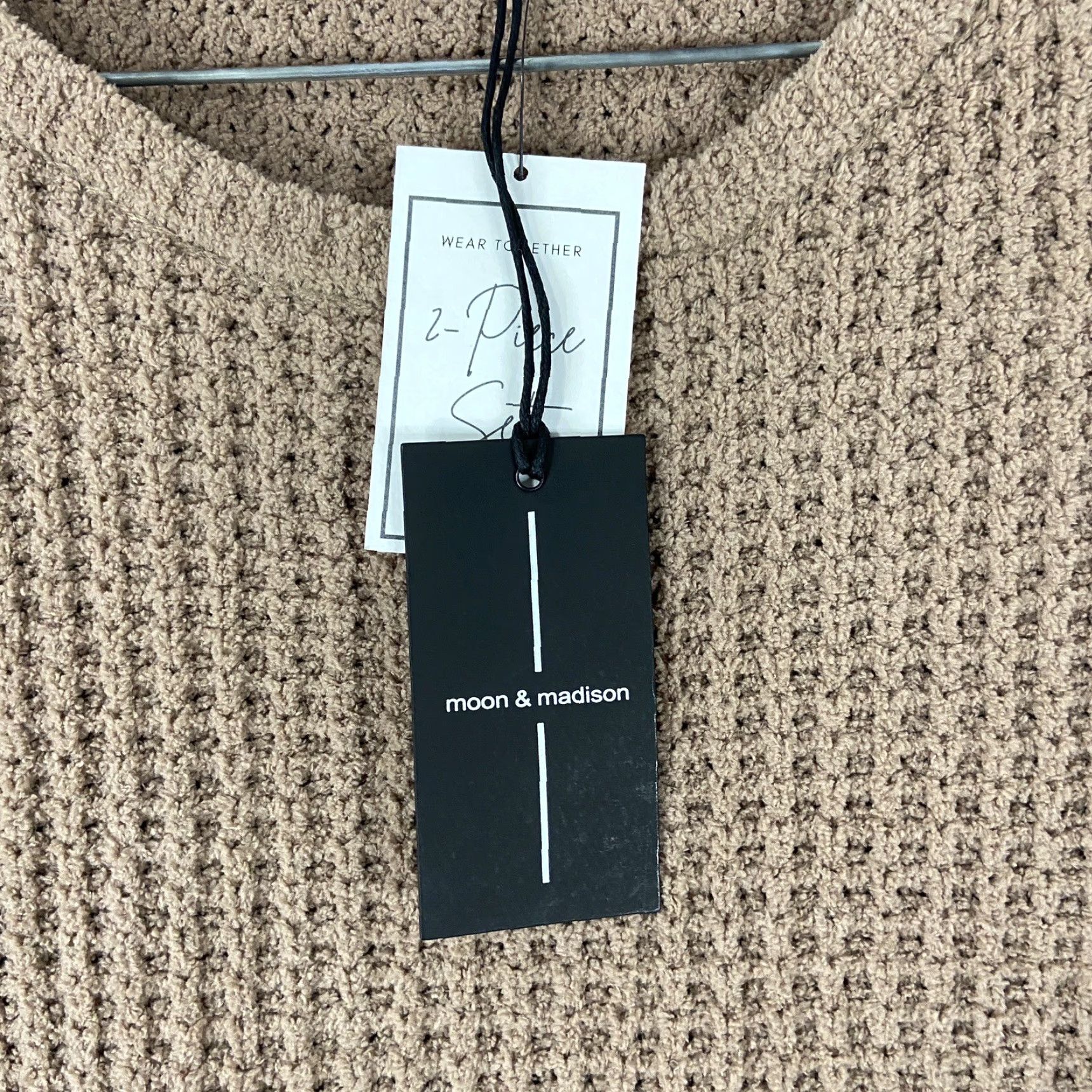 Madison VINTAGE Moon & Madison Sweater Women’s M Pullover Brown Moon Women Size M / US 6-8 / IT 42-44 - 7 Thumbnail